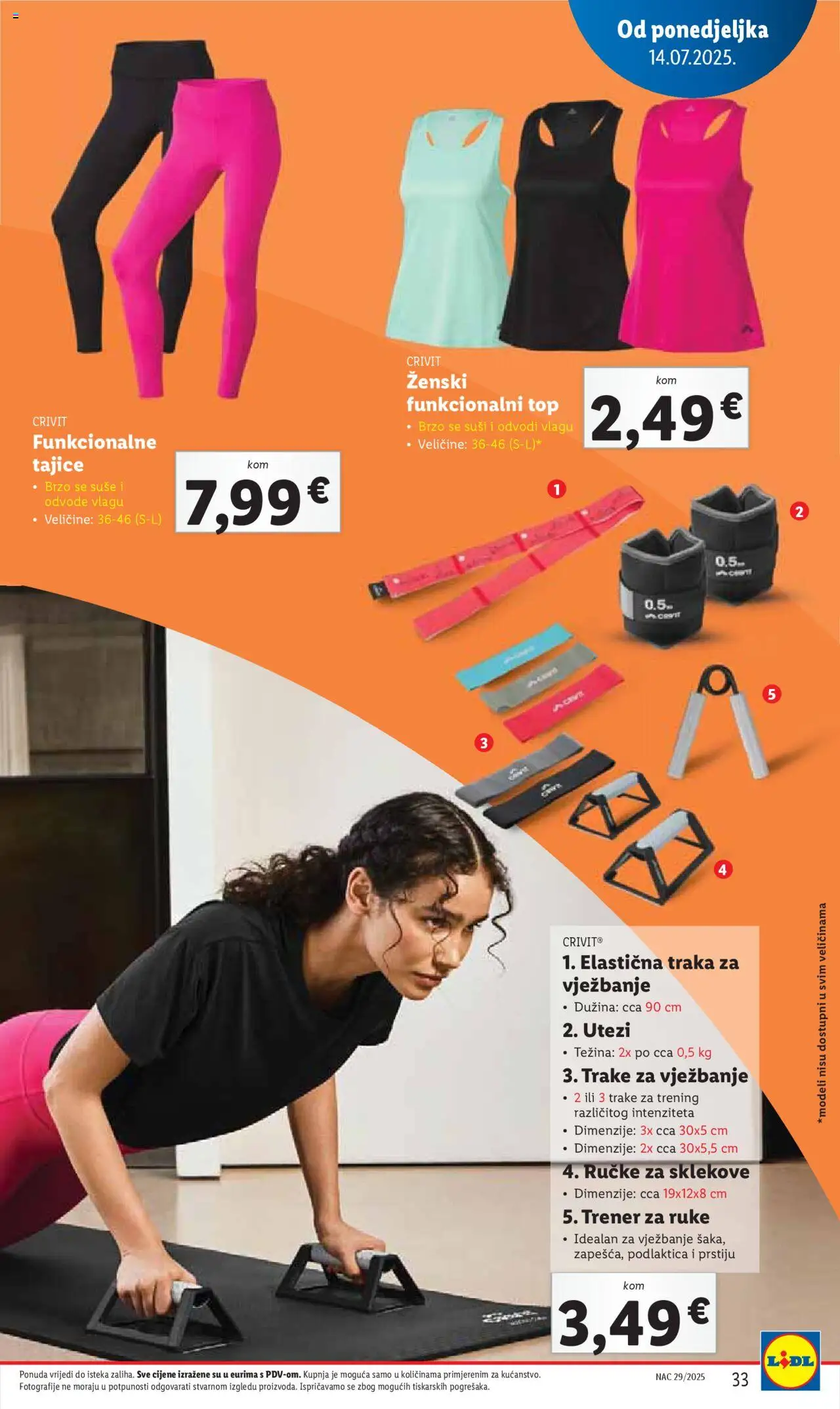 lidl - Katalog Lidl novi 14.07.2025 - 20.07.2025 - page: 33 lidl - Katalog Lidl novi 14.07.2025 - 20.07.2025 - page: 33