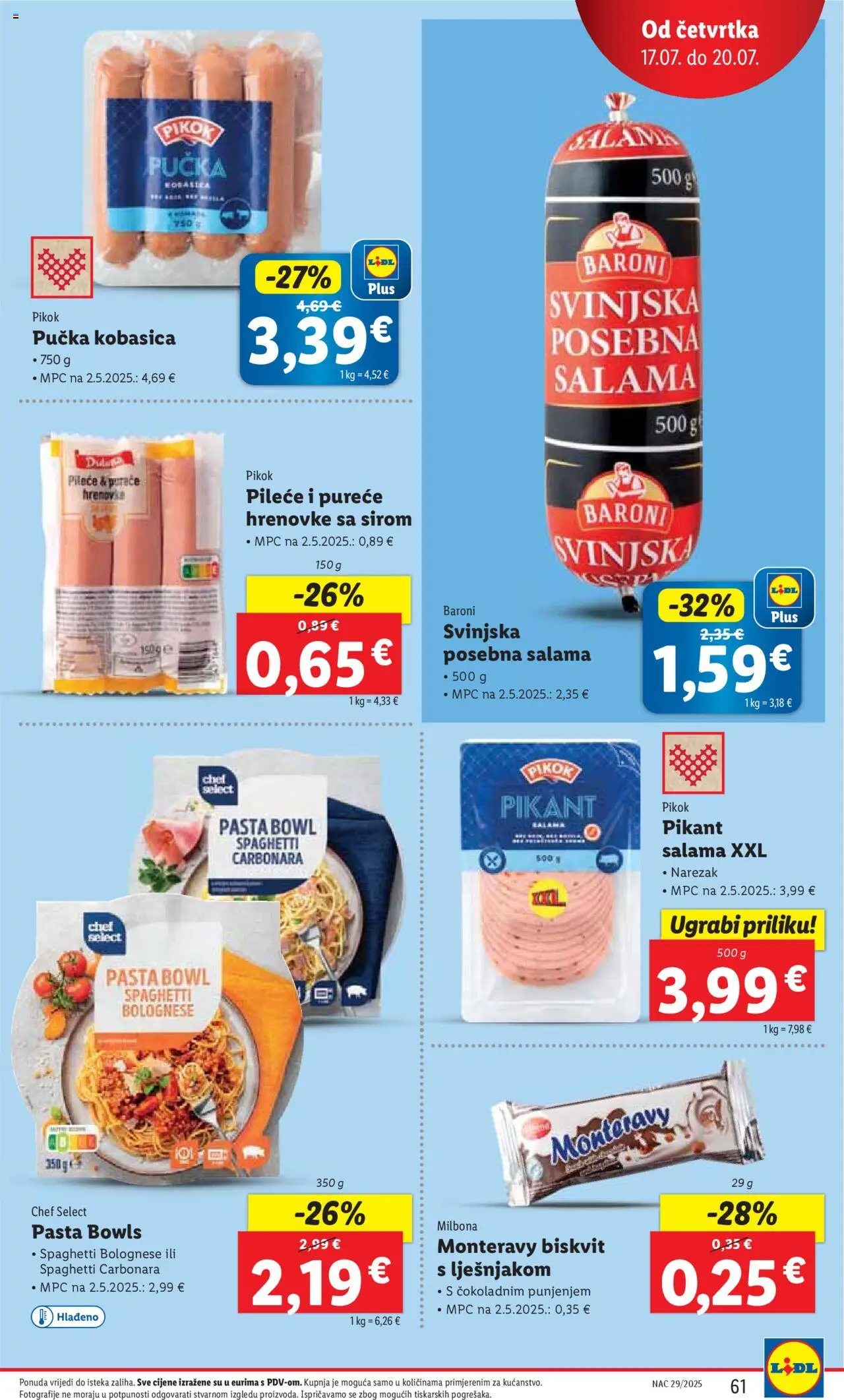 lidl - Katalog Lidl novi 14.07.2025 - 20.07.2025 - page: 61 lidl - Katalog Lidl novi 14.07.2025 - 20.07.2025 - page: 61