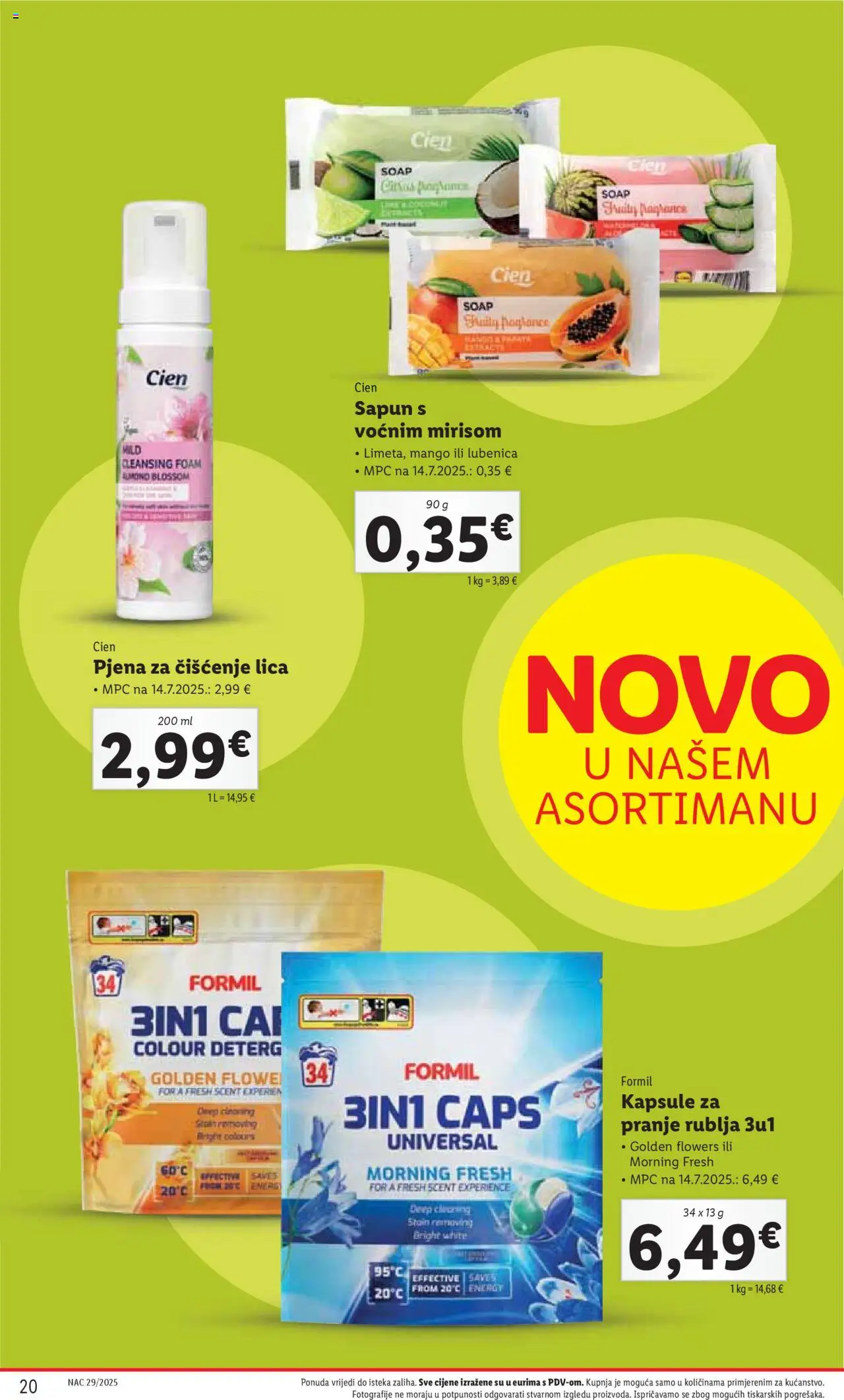lidl - Katalog Lidl novi 14.07.2025 - 20.07.2025 - page: 20 lidl - Katalog Lidl novi 14.07.2025 - 20.07.2025 - page: 20