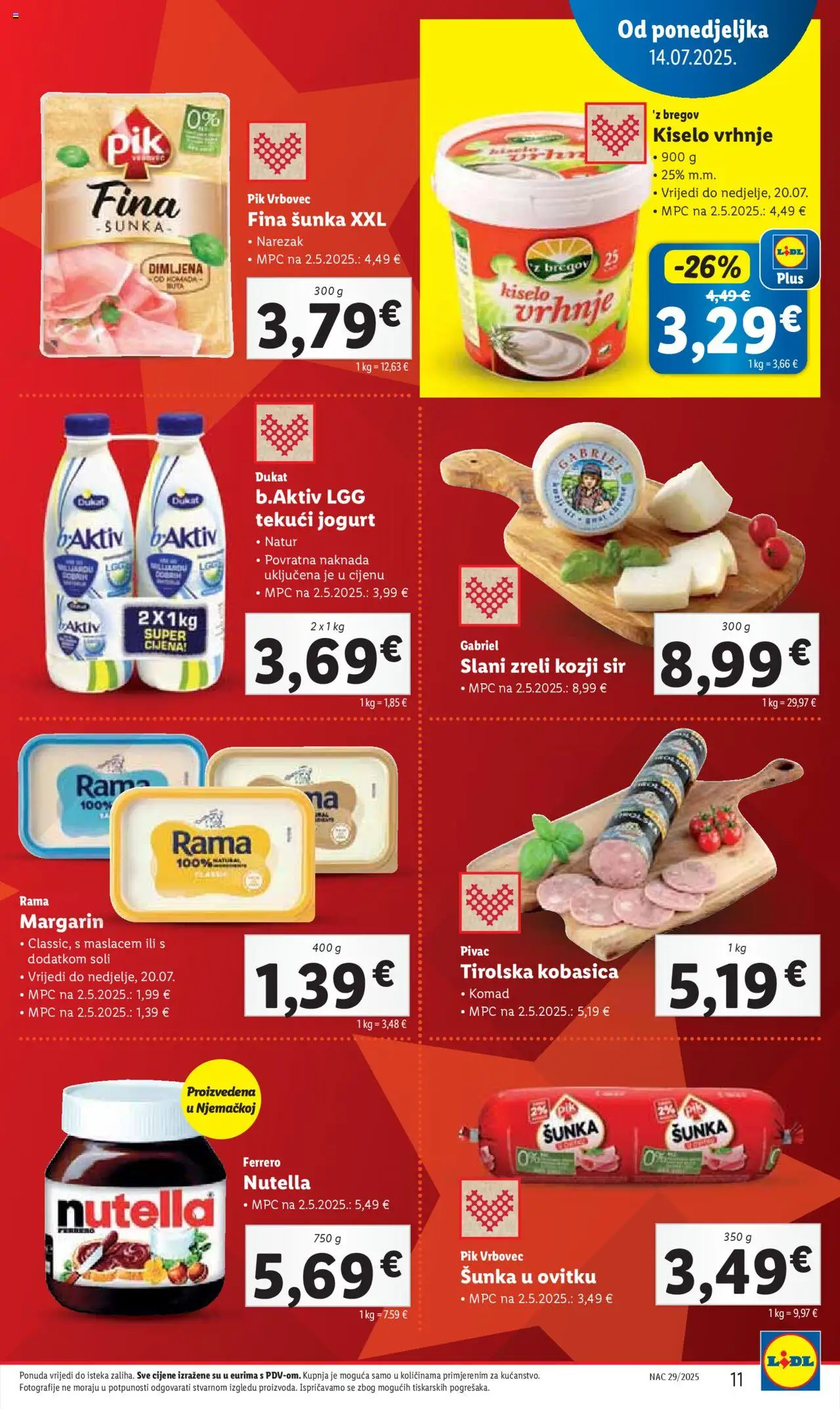lidl - Katalog Lidl novi 14.07.2025 - 20.07.2025 - page: 11 lidl - Katalog Lidl novi 14.07.2025 - 20.07.2025 - page: 11