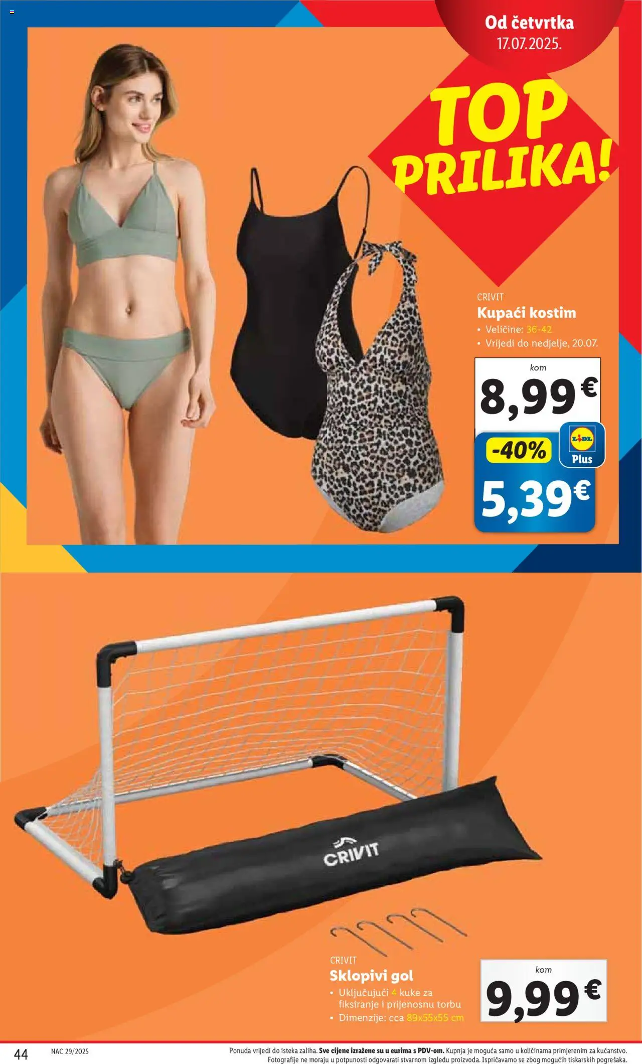 lidl - Katalog Lidl novi 14.07.2025 - 20.07.2025 - page: 44 lidl - Katalog Lidl novi 14.07.2025 - 20.07.2025 - page: 44
