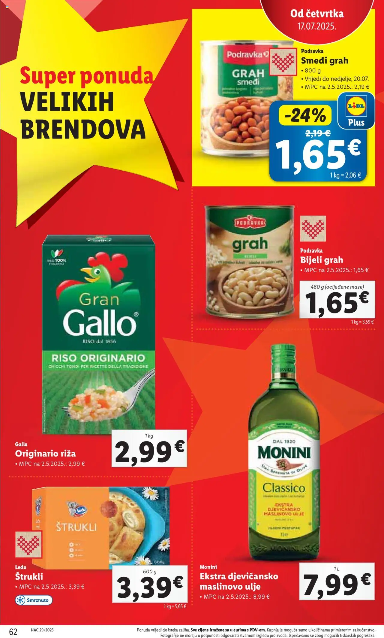 lidl - Katalog Lidl novi 14.07.2025 - 20.07.2025 - page: 62 lidl - Katalog Lidl novi 14.07.2025 - 20.07.2025 - page: 62