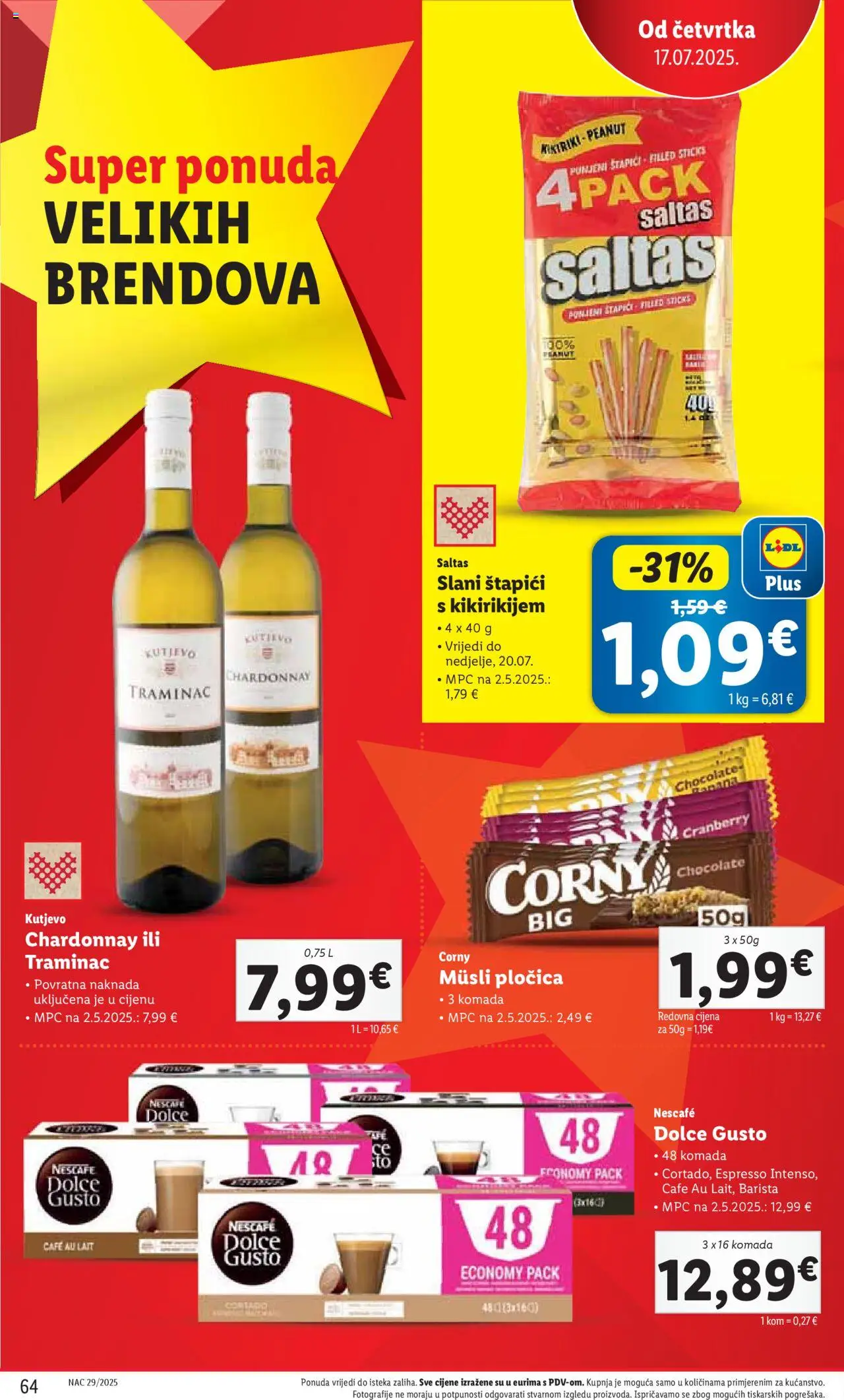 lidl - Katalog Lidl novi 14.07.2025 - 20.07.2025 - page: 64 lidl - Katalog Lidl novi 14.07.2025 - 20.07.2025 - page: 64