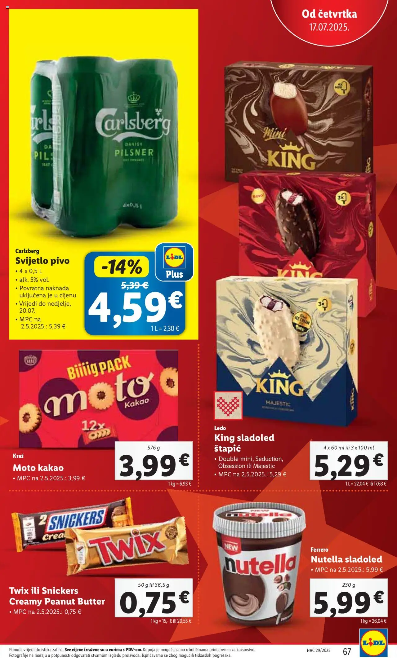 lidl - Katalog Lidl novi 14.07.2025 - 20.07.2025 - page: 67 lidl - Katalog Lidl novi 14.07.2025 - 20.07.2025 - page: 67