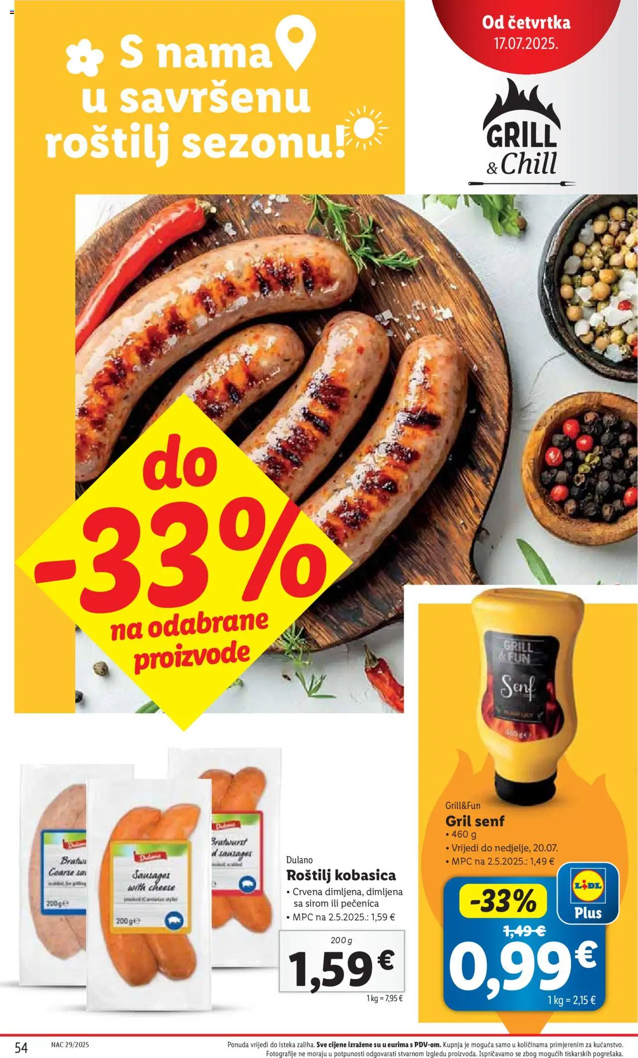 lidl - Katalog Lidl novi 14.07.2025 - 20.07.2025 - page: 54 lidl - Katalog Lidl novi 14.07.2025 - 20.07.2025 - page: 54