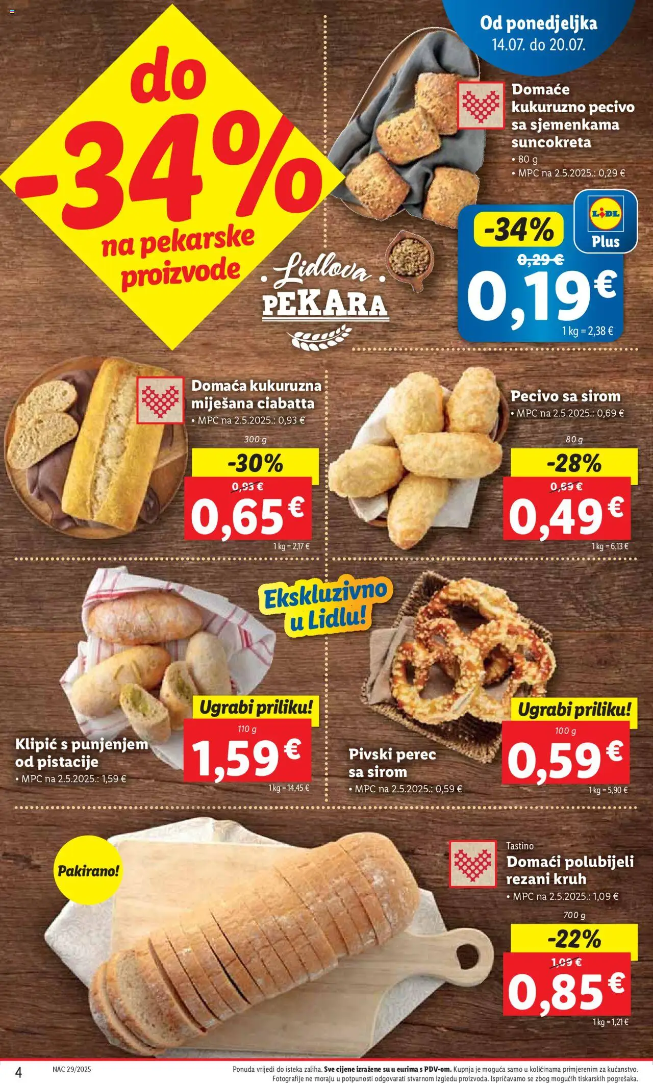 lidl - Katalog Lidl novi 14.07.2025 - 20.07.2025 - page: 4 lidl - Katalog Lidl novi 14.07.2025 - 20.07.2025 - page: 4