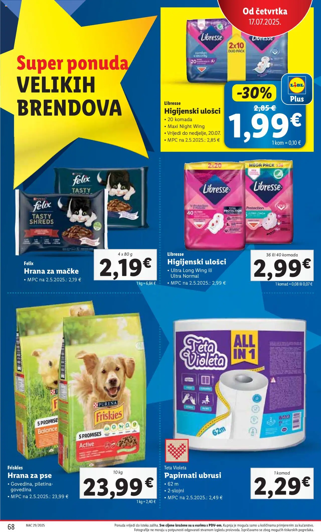 lidl - Katalog Lidl novi 14.07.2025 - 20.07.2025 - page: 68 lidl - Katalog Lidl novi 14.07.2025 - 20.07.2025 - page: 68