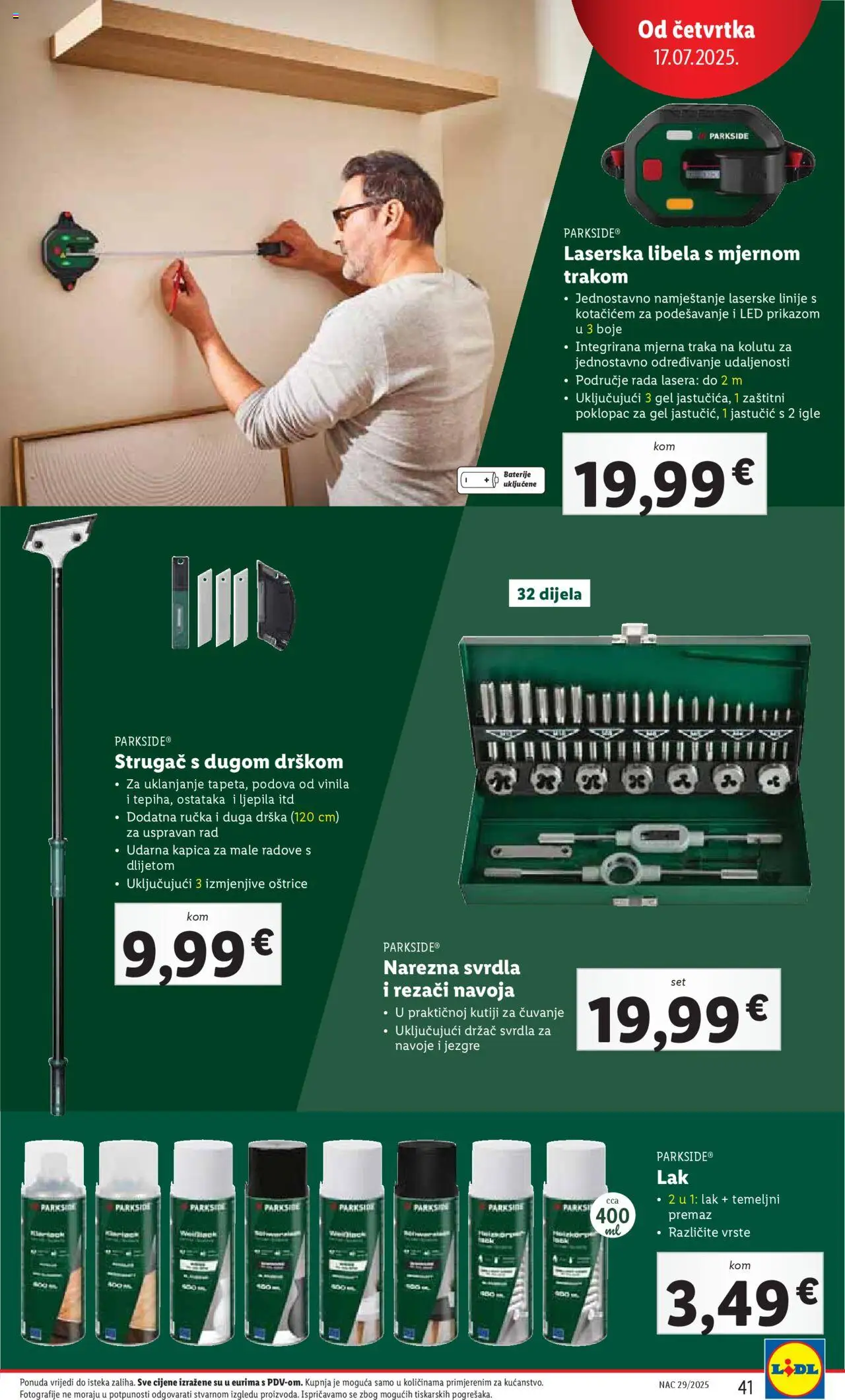lidl - Katalog Lidl novi 14.07.2025 - 20.07.2025 - page: 41 lidl - Katalog Lidl novi 14.07.2025 - 20.07.2025 - page: 41