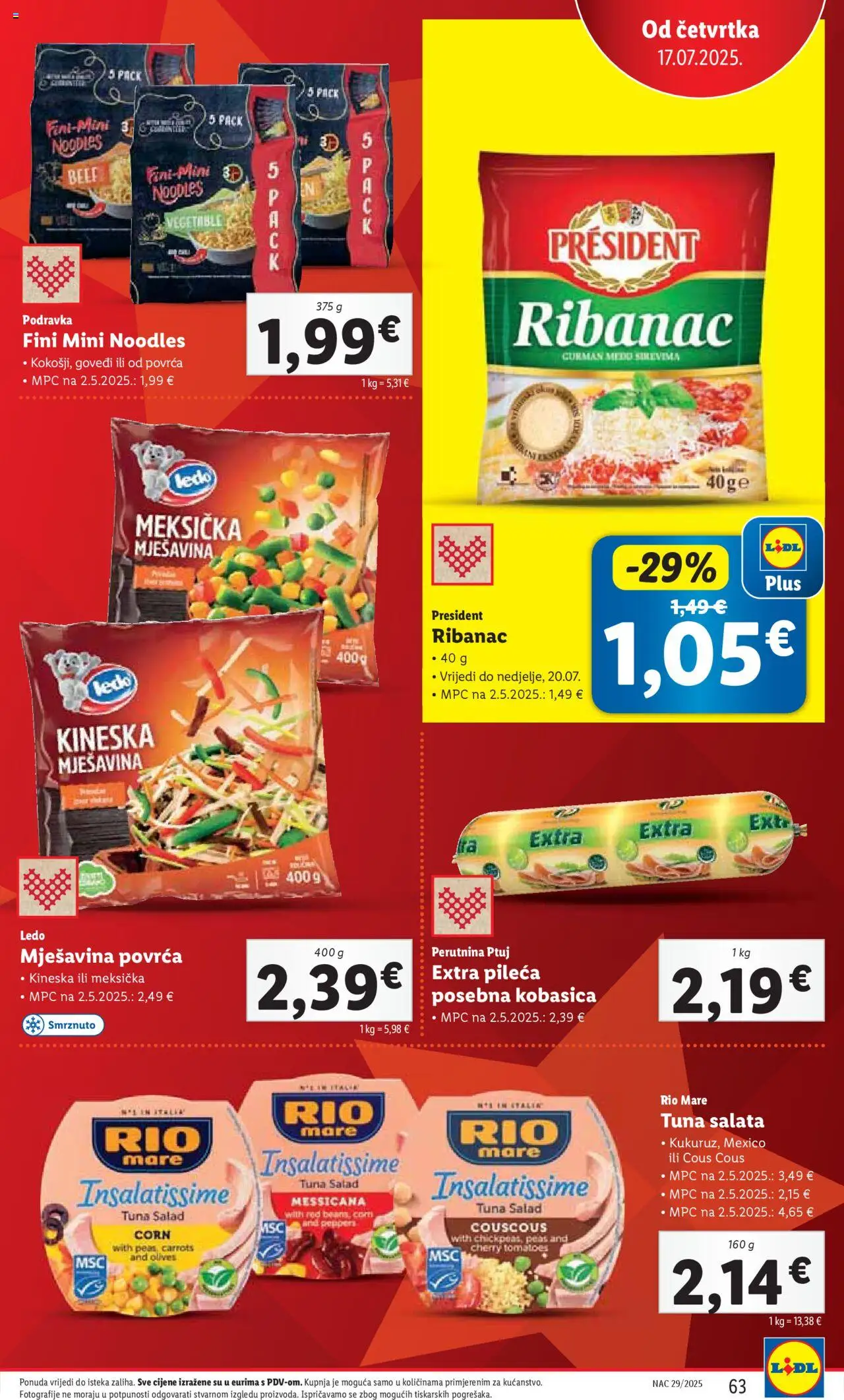 lidl - Katalog Lidl novi 14.07.2025 - 20.07.2025 - page: 63 lidl - Katalog Lidl novi 14.07.2025 - 20.07.2025 - page: 63