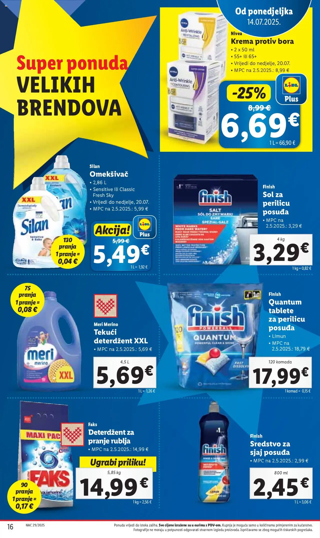 lidl - Katalog Lidl novi 14.07.2025 - 20.07.2025 - page: 16 lidl - Katalog Lidl novi 14.07.2025 - 20.07.2025 - page: 16