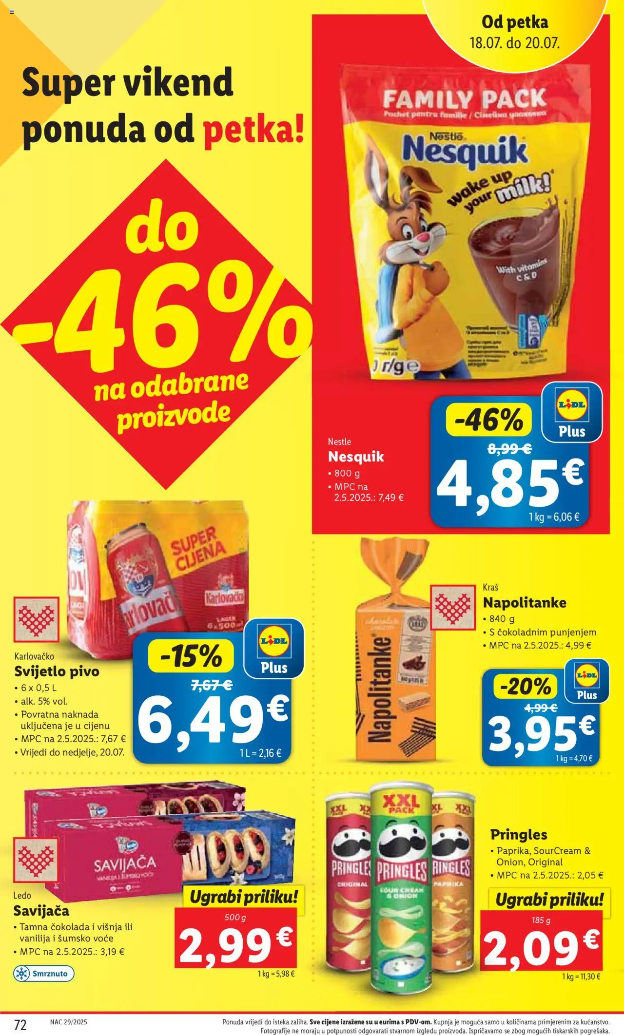 lidl - Katalog Lidl novi 14.07.2025 - 20.07.2025 - page: 72 lidl - Katalog Lidl novi 14.07.2025 - 20.07.2025 - page: 72