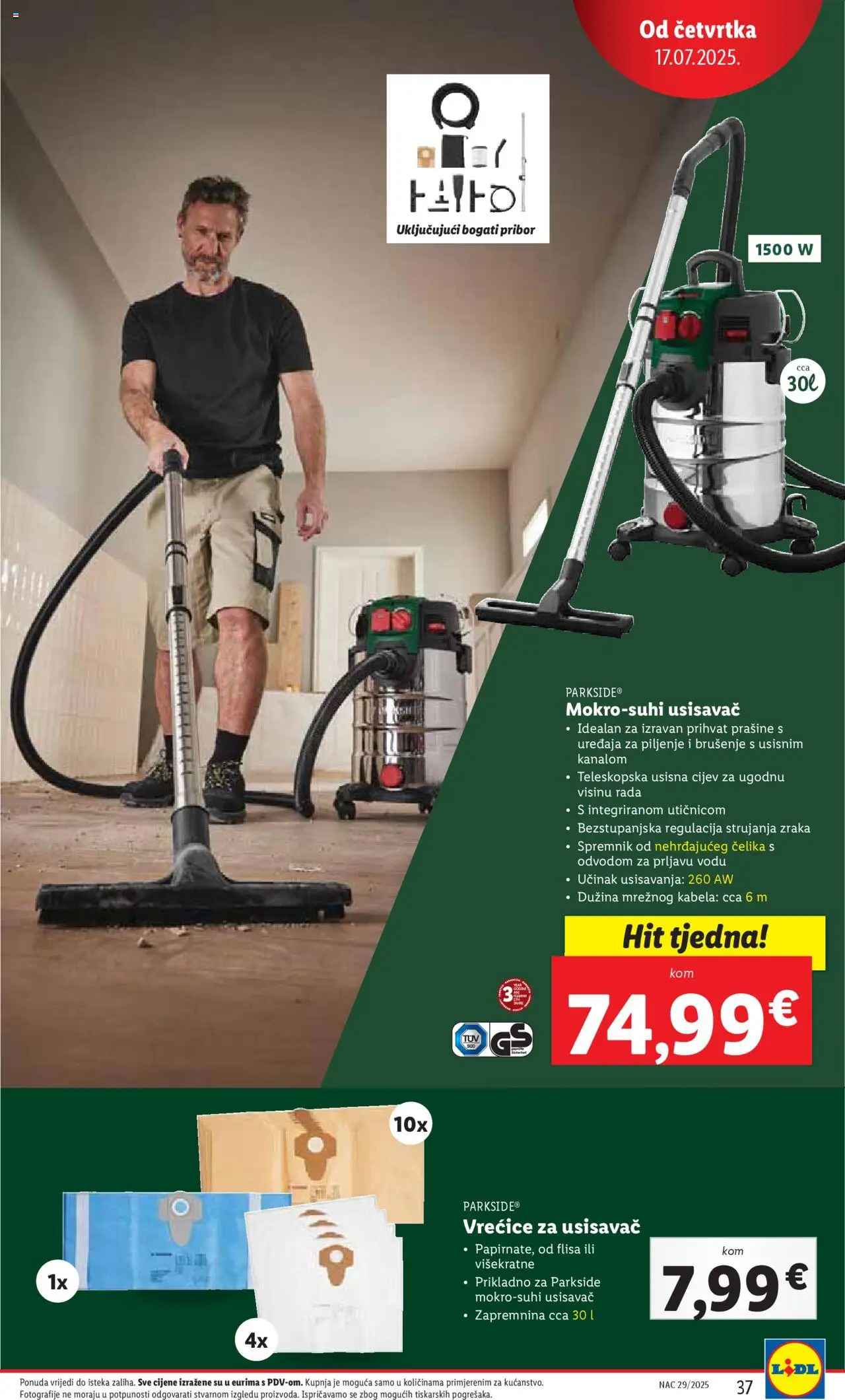 lidl - Katalog Lidl novi 14.07.2025 - 20.07.2025 - page: 37 lidl - Katalog Lidl novi 14.07.2025 - 20.07.2025 - page: 37