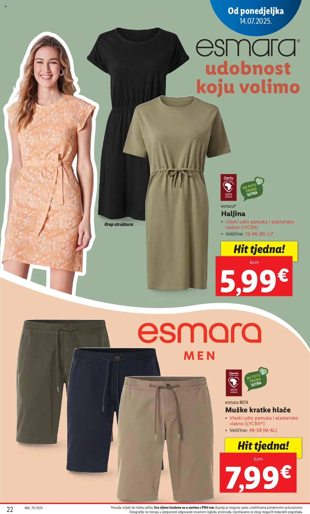 lidl - Katalog Lidl novi 14.07.2025 - 20.07.2025 - page: 22 lidl - Katalog Lidl novi 14.07.2025 - 20.07.2025 - page: 22