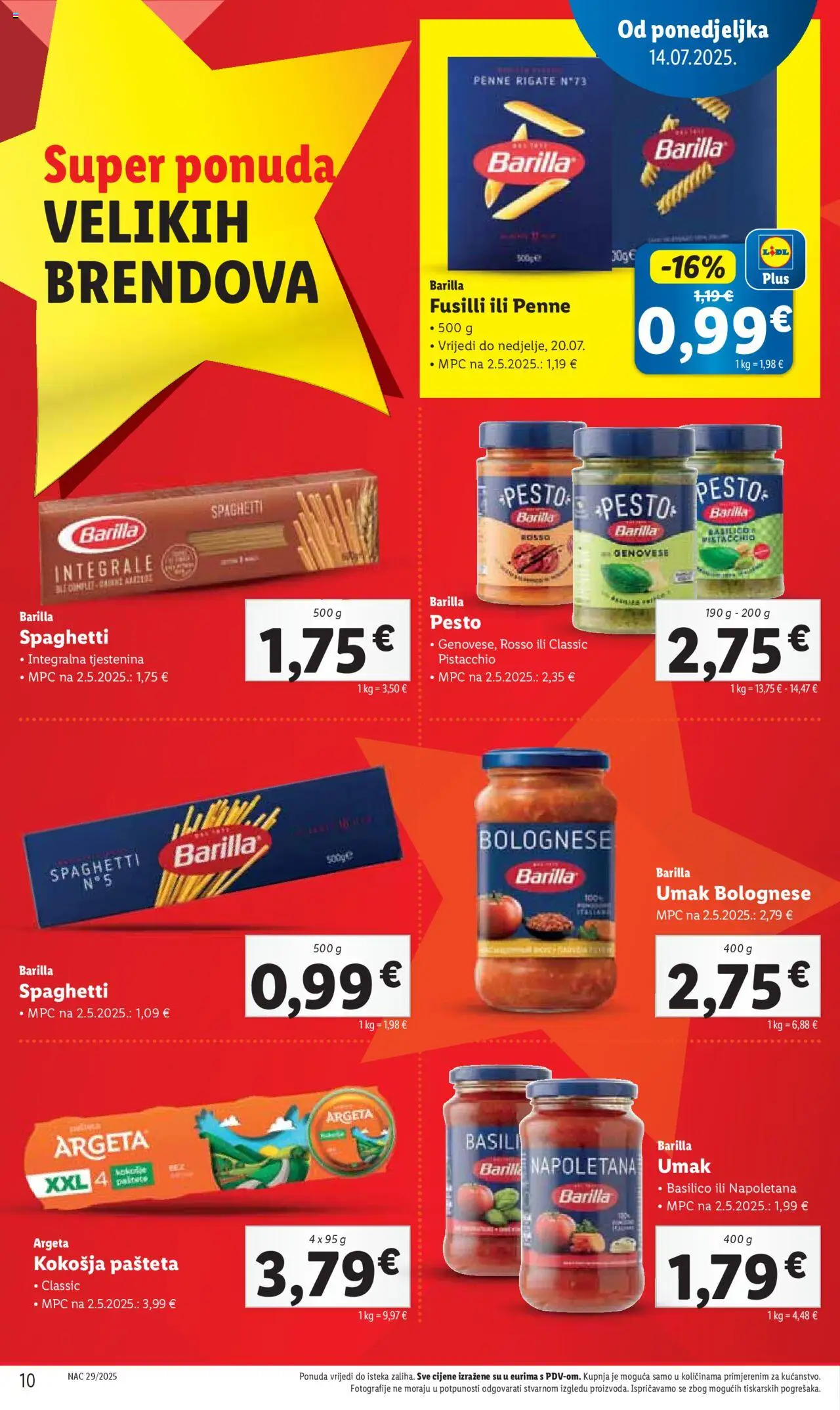 lidl - Katalog Lidl novi 14.07.2025 - 20.07.2025 - page: 10 lidl - Katalog Lidl novi 14.07.2025 - 20.07.2025 - page: 10