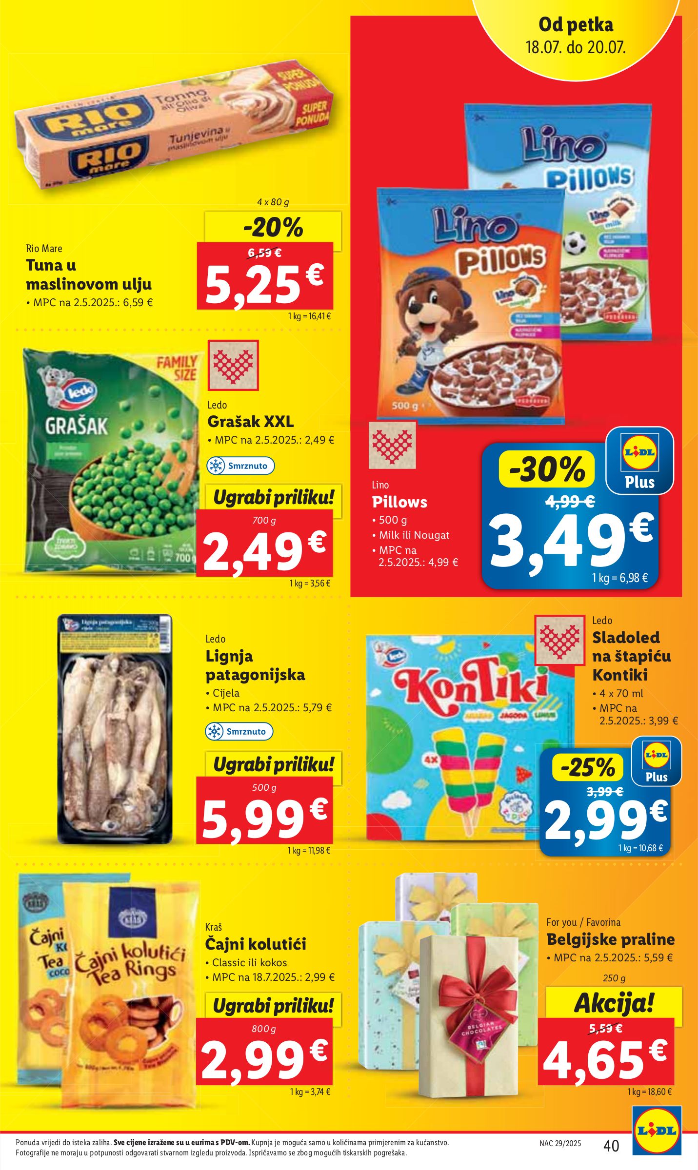 lidl - Prelistajte katalog Lidl, vrijedi od 17.07. do 20.07. - page: 40 lidl - Prelistajte katalog Lidl, vrijedi od 17.07. do 20.07. - page: 40