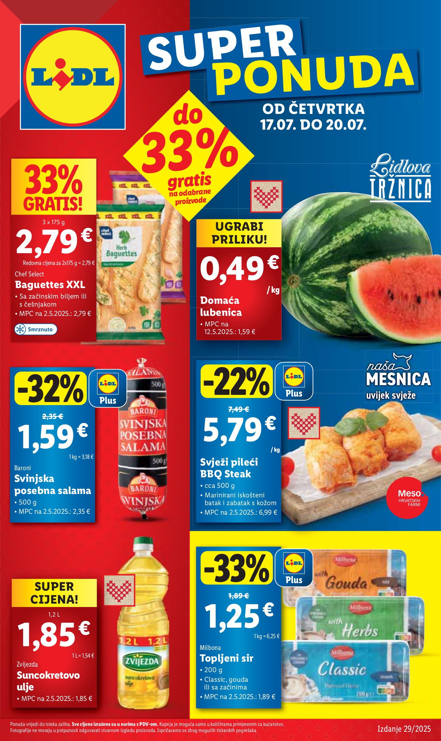 lidl - Prelistajte katalog Lidl, vrijedi od 17.07. do 20.07.
