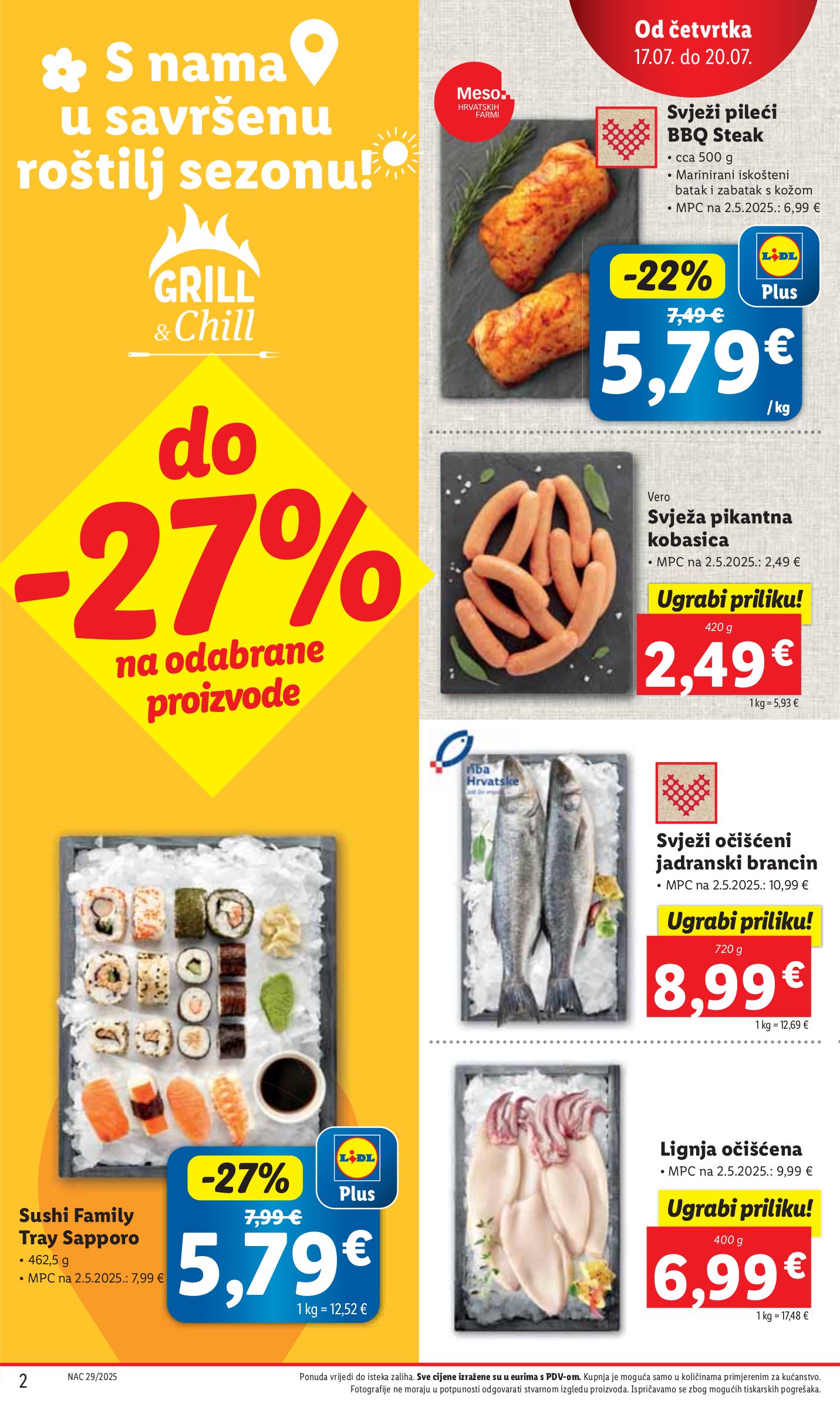 lidl - Prelistajte katalog Lidl, vrijedi od 17.07. do 20.07. - page: 2 lidl - Prelistajte katalog Lidl, vrijedi od 17.07. do 20.07. - page: 2