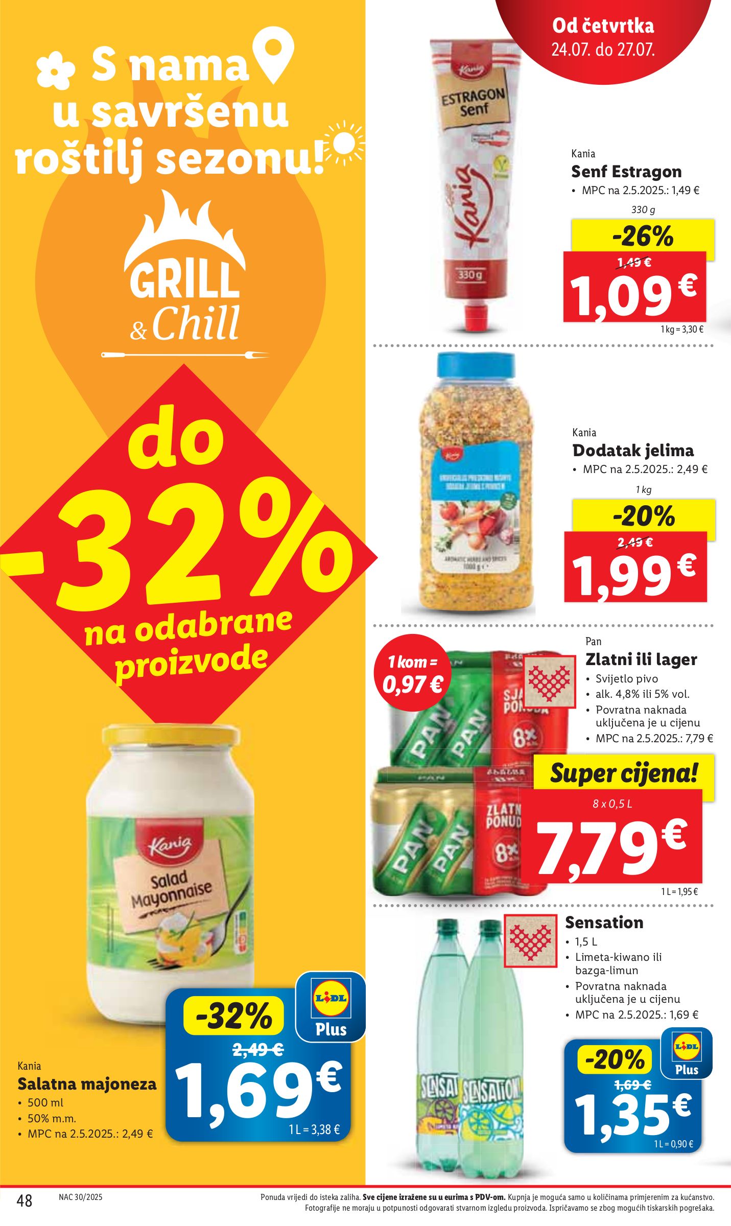 lidl - Prelistajte katalog Lidl, vrijedi od 21.07. do 27.07. - page: 48 lidl - Prelistajte katalog Lidl, vrijedi od 21.07. do 27.07. - page: 48