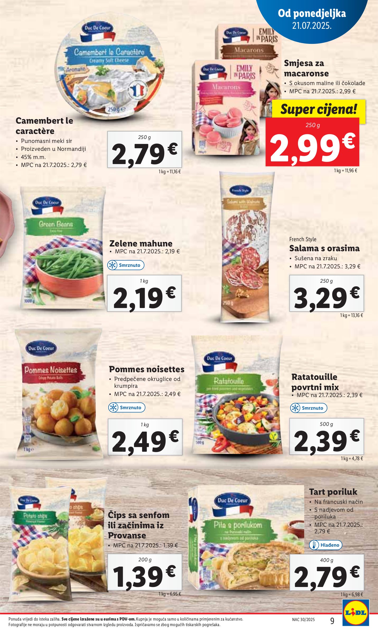 lidl - Prelistajte katalog Lidl, vrijedi od 21.07. do 27.07. - page: 9 lidl - Prelistajte katalog Lidl, vrijedi od 21.07. do 27.07. - page: 9