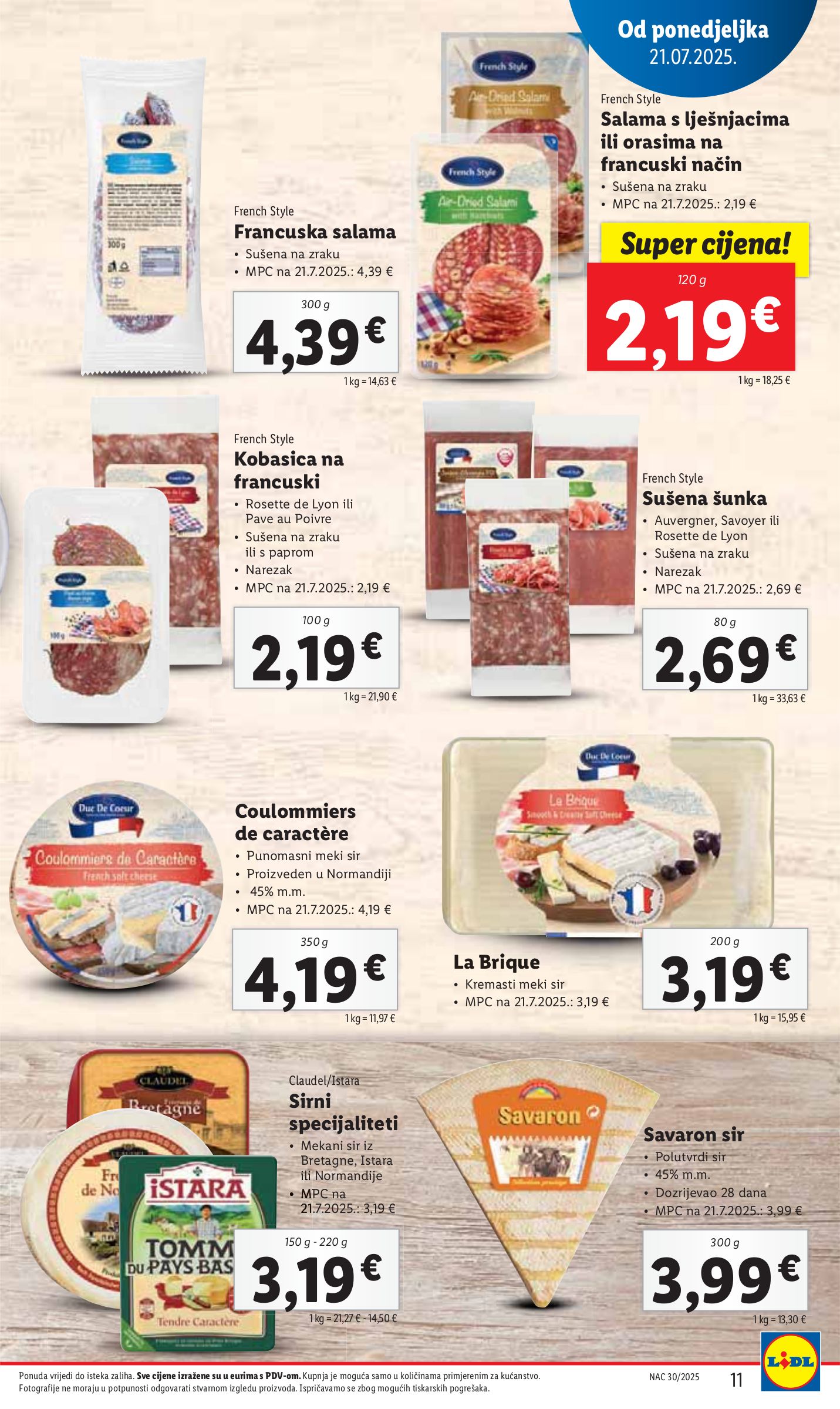 lidl - Prelistajte katalog Lidl, vrijedi od 21.07. do 27.07. - page: 11 lidl - Prelistajte katalog Lidl, vrijedi od 21.07. do 27.07. - page: 11