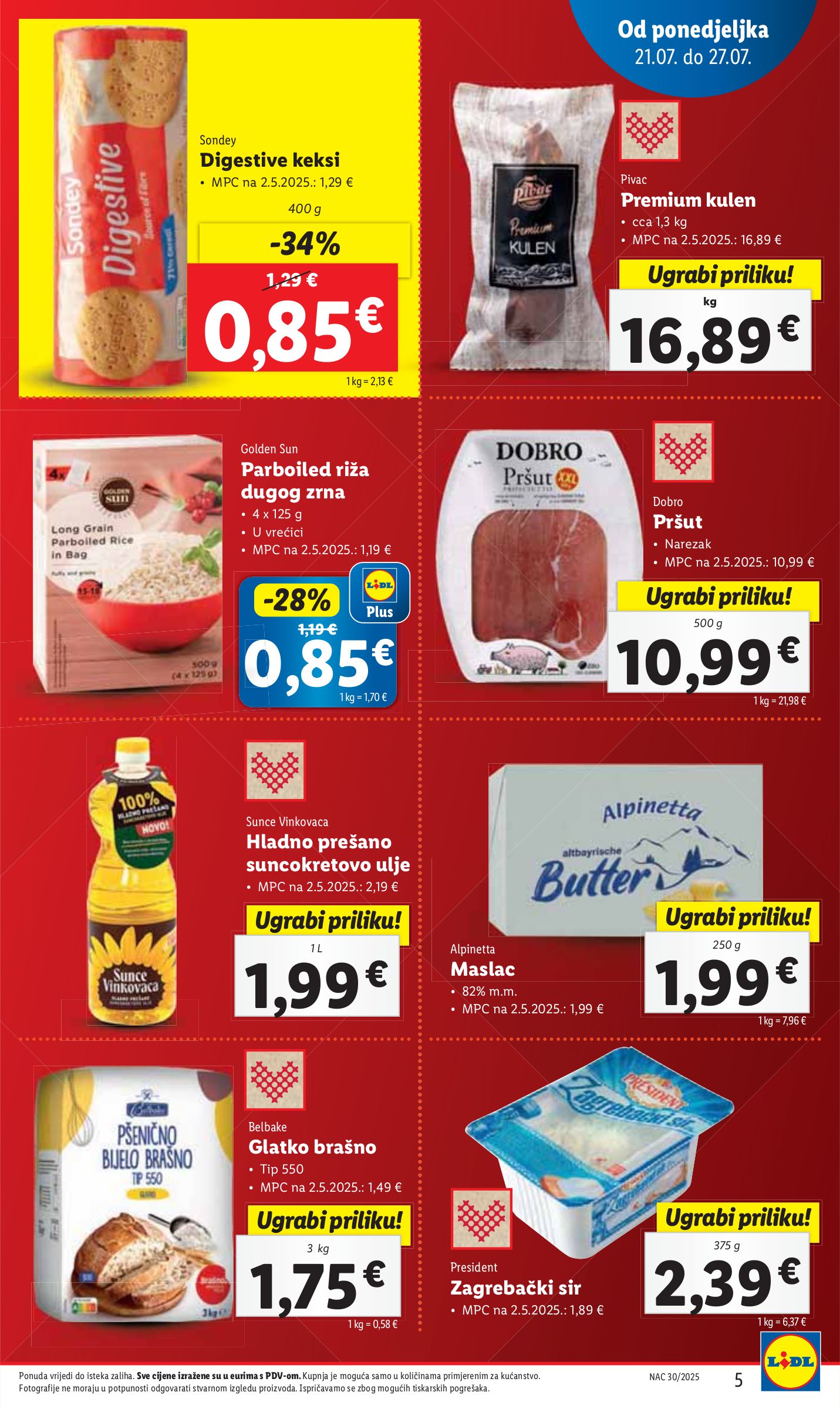 lidl - Prelistajte katalog Lidl, vrijedi od 21.07. do 27.07. - page: 5 lidl - Prelistajte katalog Lidl, vrijedi od 21.07. do 27.07. - page: 5