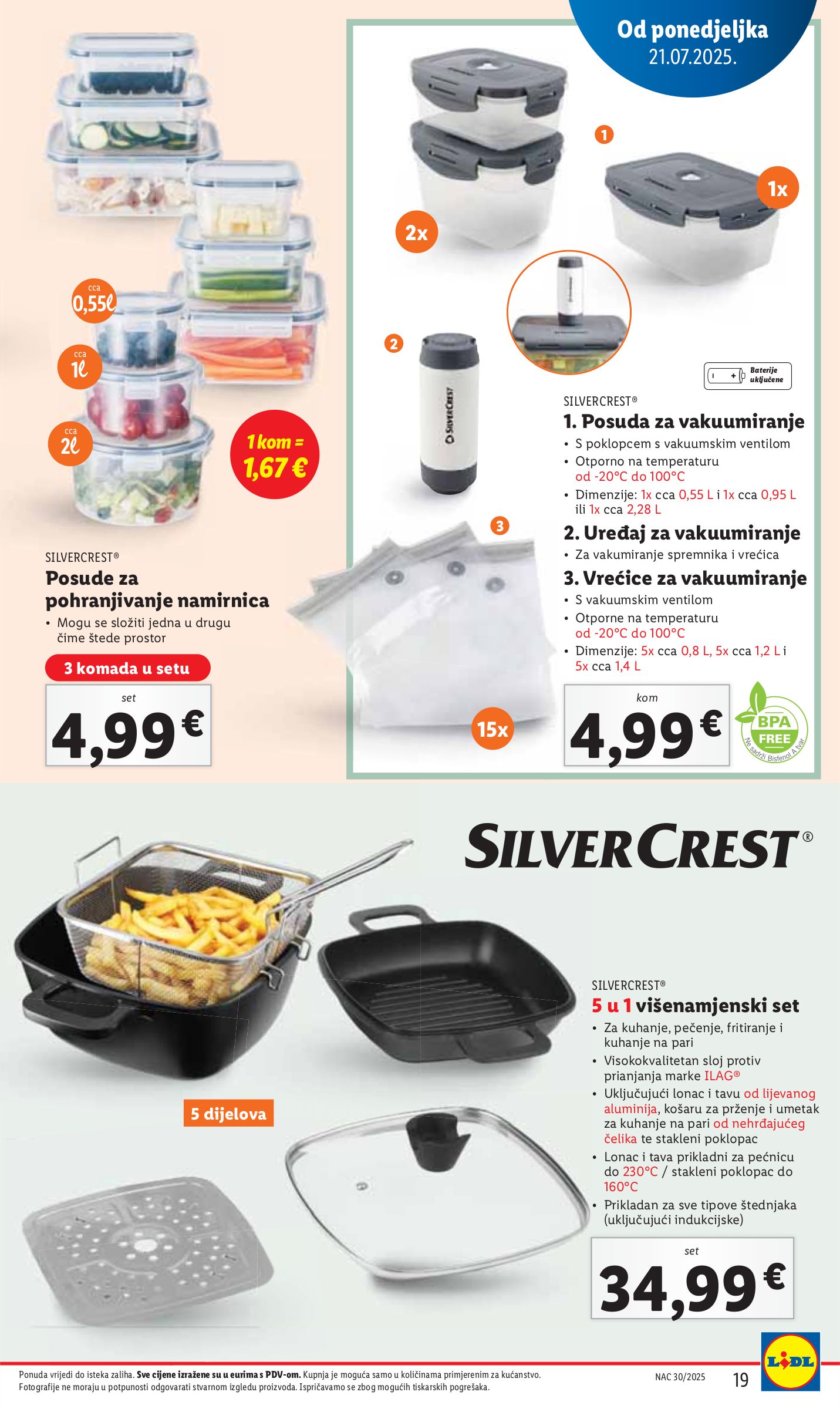 lidl - Prelistajte katalog Lidl, vrijedi od 21.07. do 27.07. - page: 19 lidl - Prelistajte katalog Lidl, vrijedi od 21.07. do 27.07. - page: 19