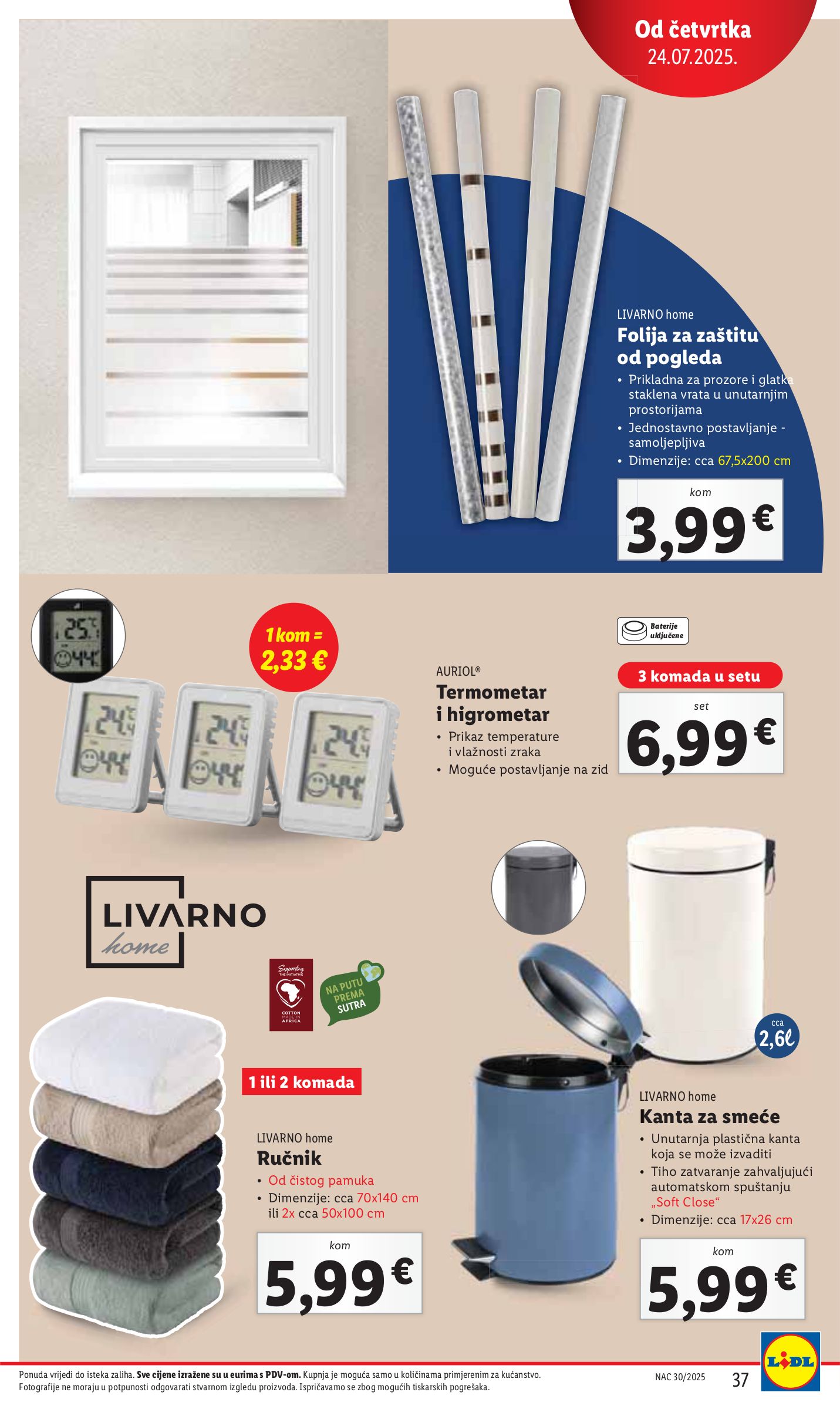 lidl - Prelistajte katalog Lidl, vrijedi od 21.07. do 27.07. - page: 37 lidl - Prelistajte katalog Lidl, vrijedi od 21.07. do 27.07. - page: 37