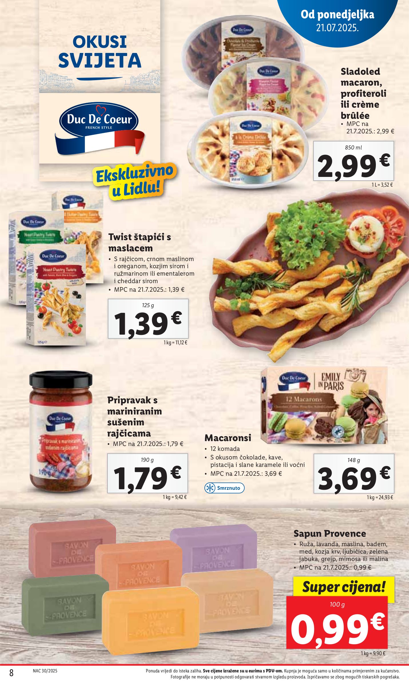 lidl - Prelistajte katalog Lidl, vrijedi od 21.07. do 27.07. - page: 8 lidl - Prelistajte katalog Lidl, vrijedi od 21.07. do 27.07. - page: 8