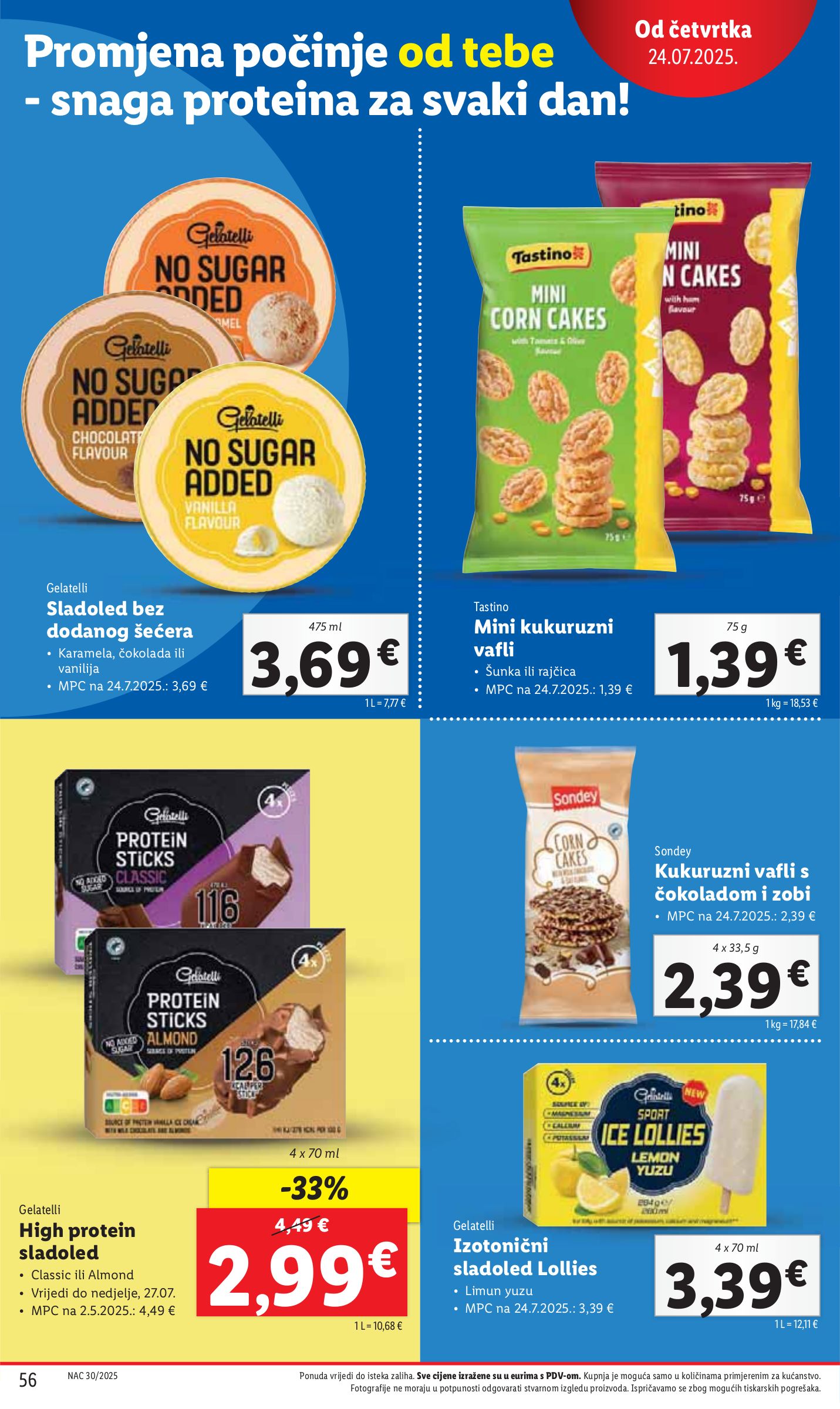 lidl - Prelistajte katalog Lidl, vrijedi od 21.07. do 27.07. - page: 56 lidl - Prelistajte katalog Lidl, vrijedi od 21.07. do 27.07. - page: 56