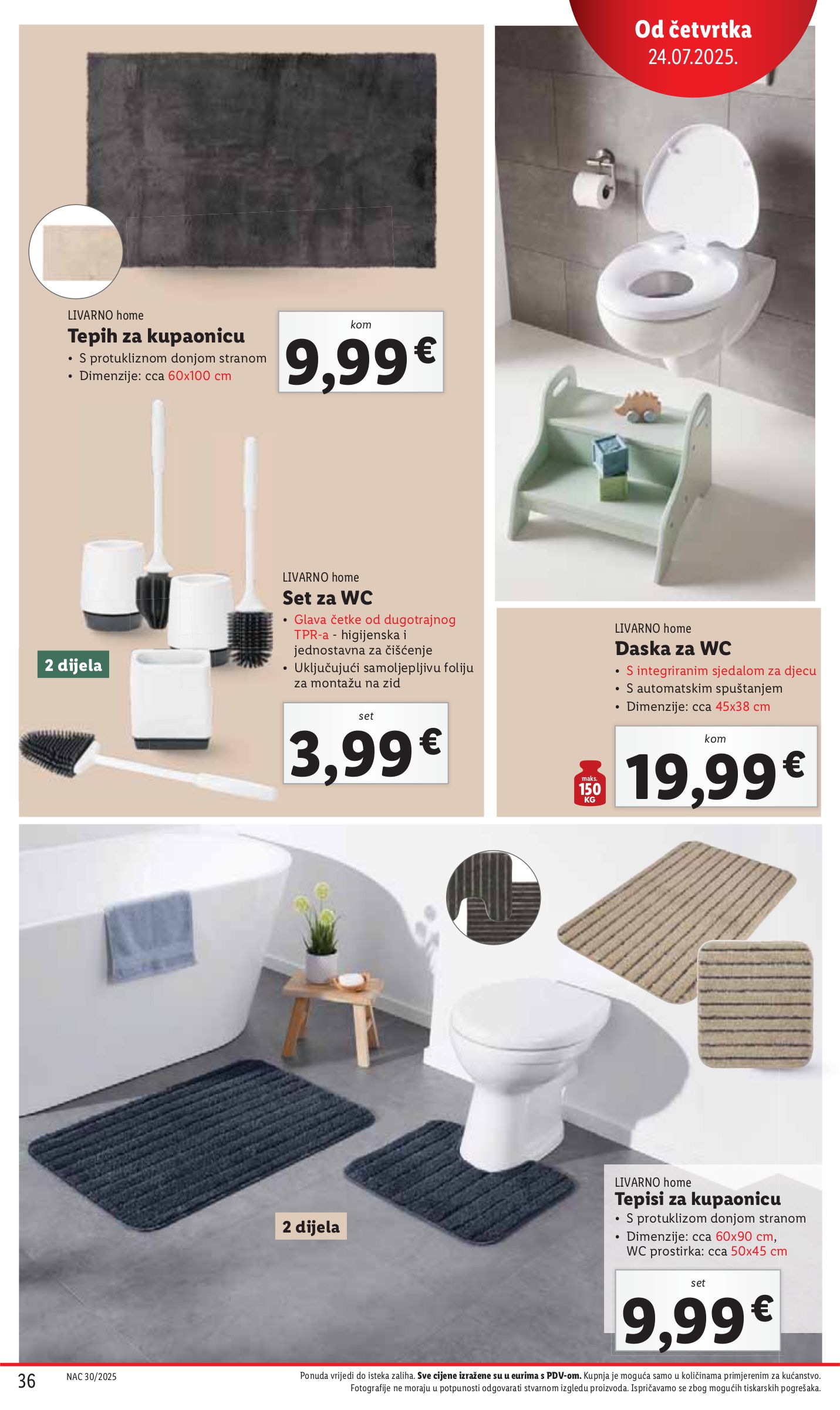 lidl - Prelistajte katalog Lidl, vrijedi od 21.07. do 27.07. - page: 36 lidl - Prelistajte katalog Lidl, vrijedi od 21.07. do 27.07. - page: 36