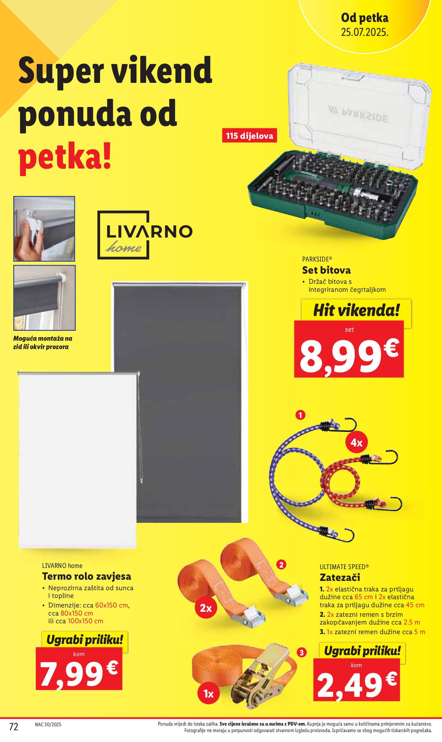 lidl - Prelistajte katalog Lidl, vrijedi od 21.07. do 27.07. - page: 72 lidl - Prelistajte katalog Lidl, vrijedi od 21.07. do 27.07. - page: 72