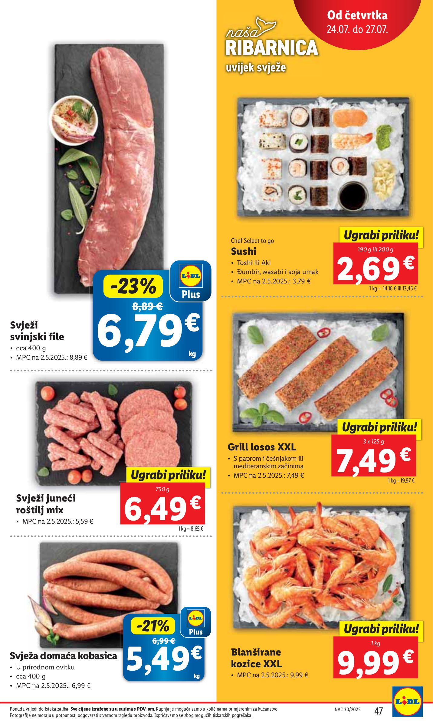 lidl - Prelistajte katalog Lidl, vrijedi od 21.07. do 27.07. - page: 47 lidl - Prelistajte katalog Lidl, vrijedi od 21.07. do 27.07. - page: 47