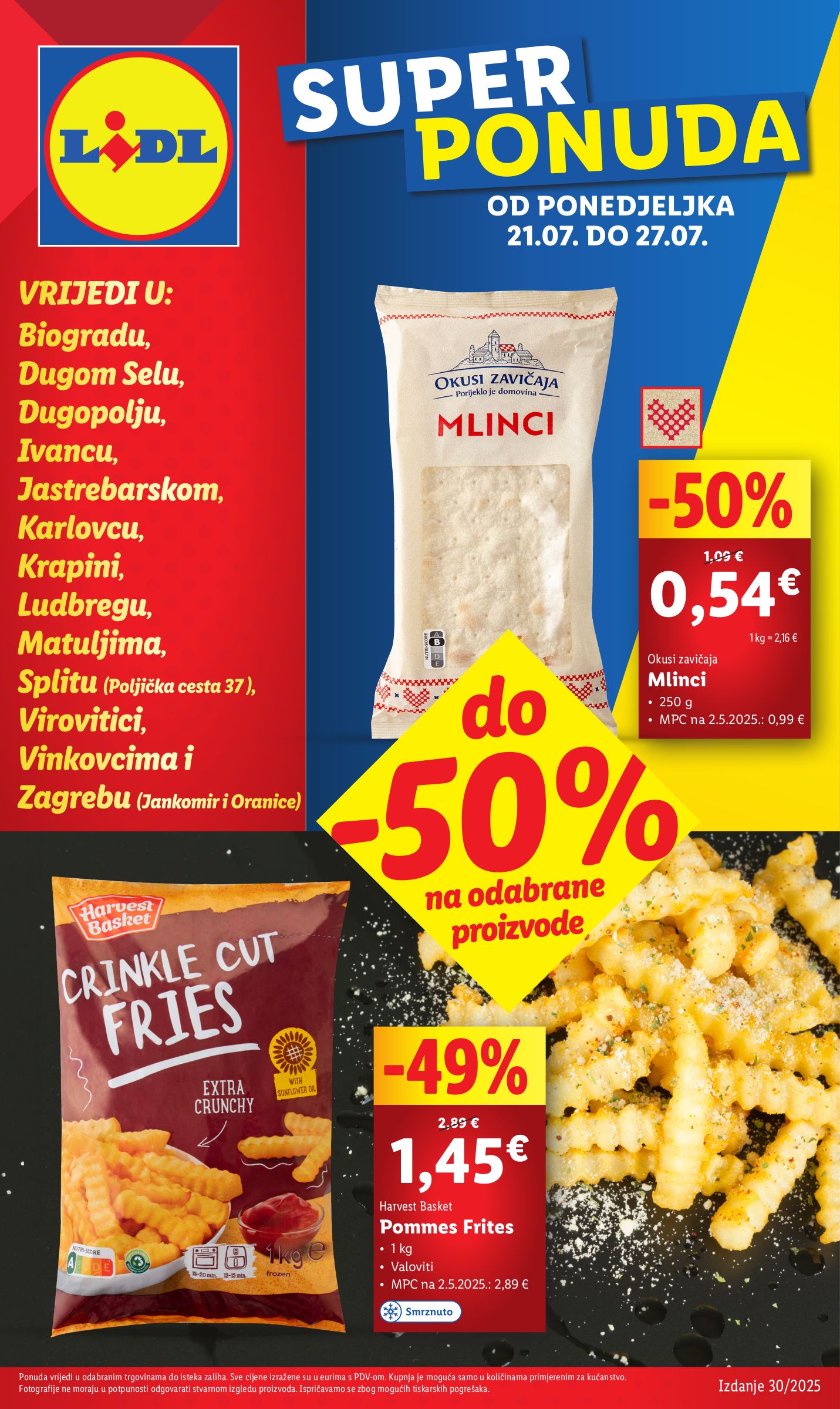 lidl - Prelistajte katalog Lidl - Super Ponuda, vrijedi od 21.07. do 27.07.