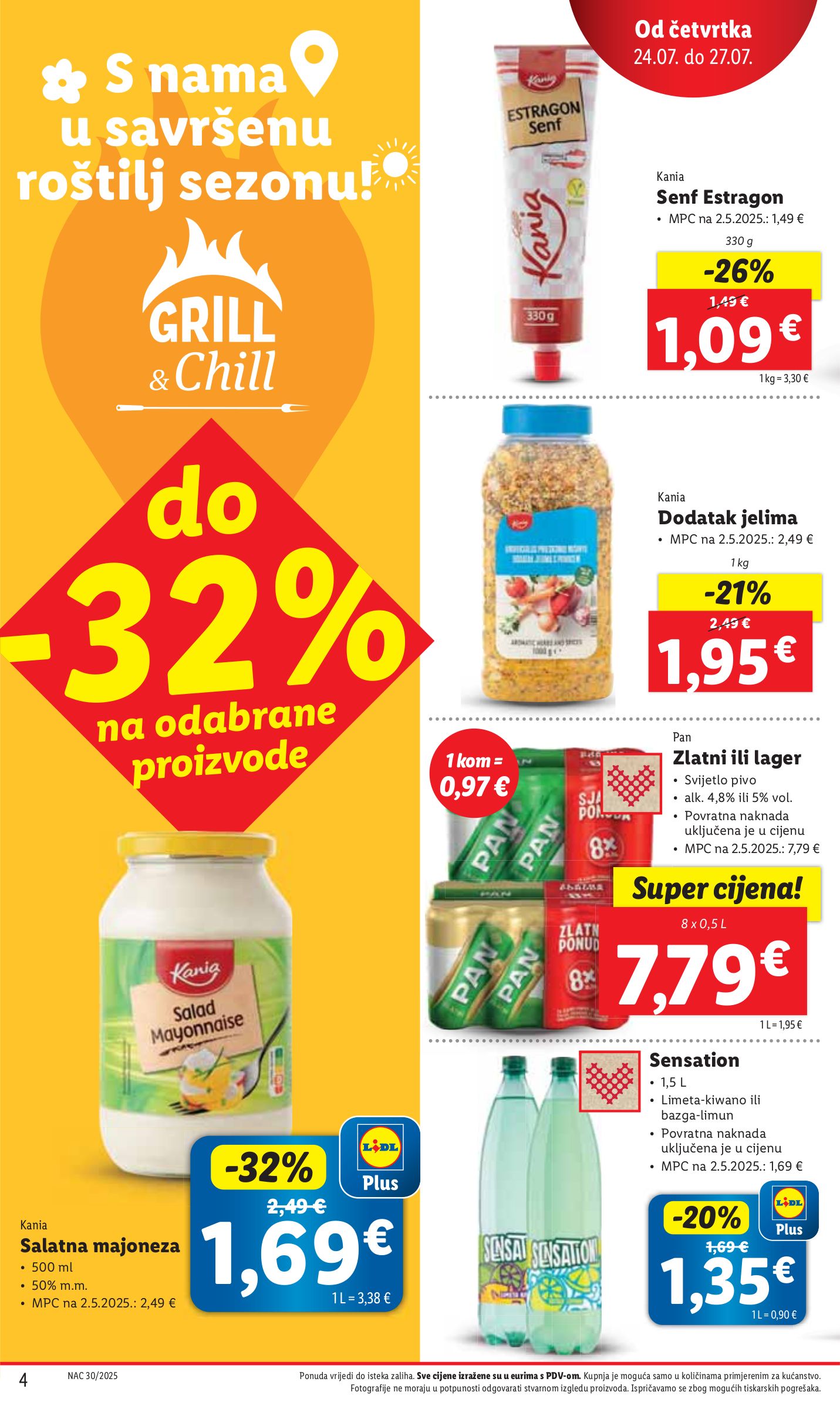lidl - Prelistajte katalog Lidl, vrijedi od 24.07. do 27.07. - page: 4