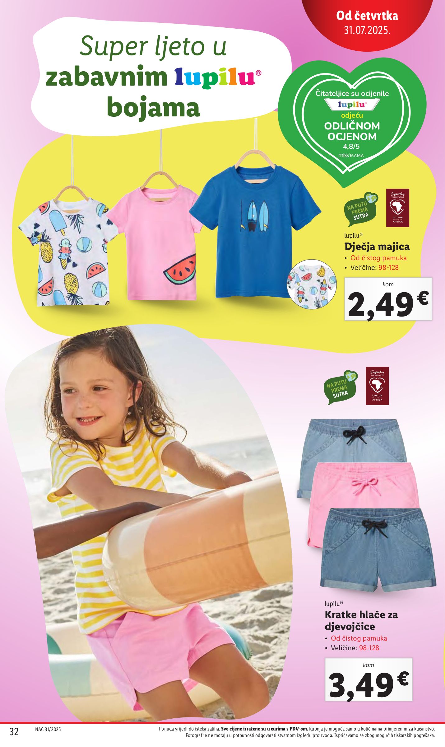 lidl - Prelistajte katalog Lidl, vrijedi od 31.07. do 03.08. - page: 32 lidl - Prelistajte katalog Lidl, vrijedi od 31.07. do 03.08. - page: 32