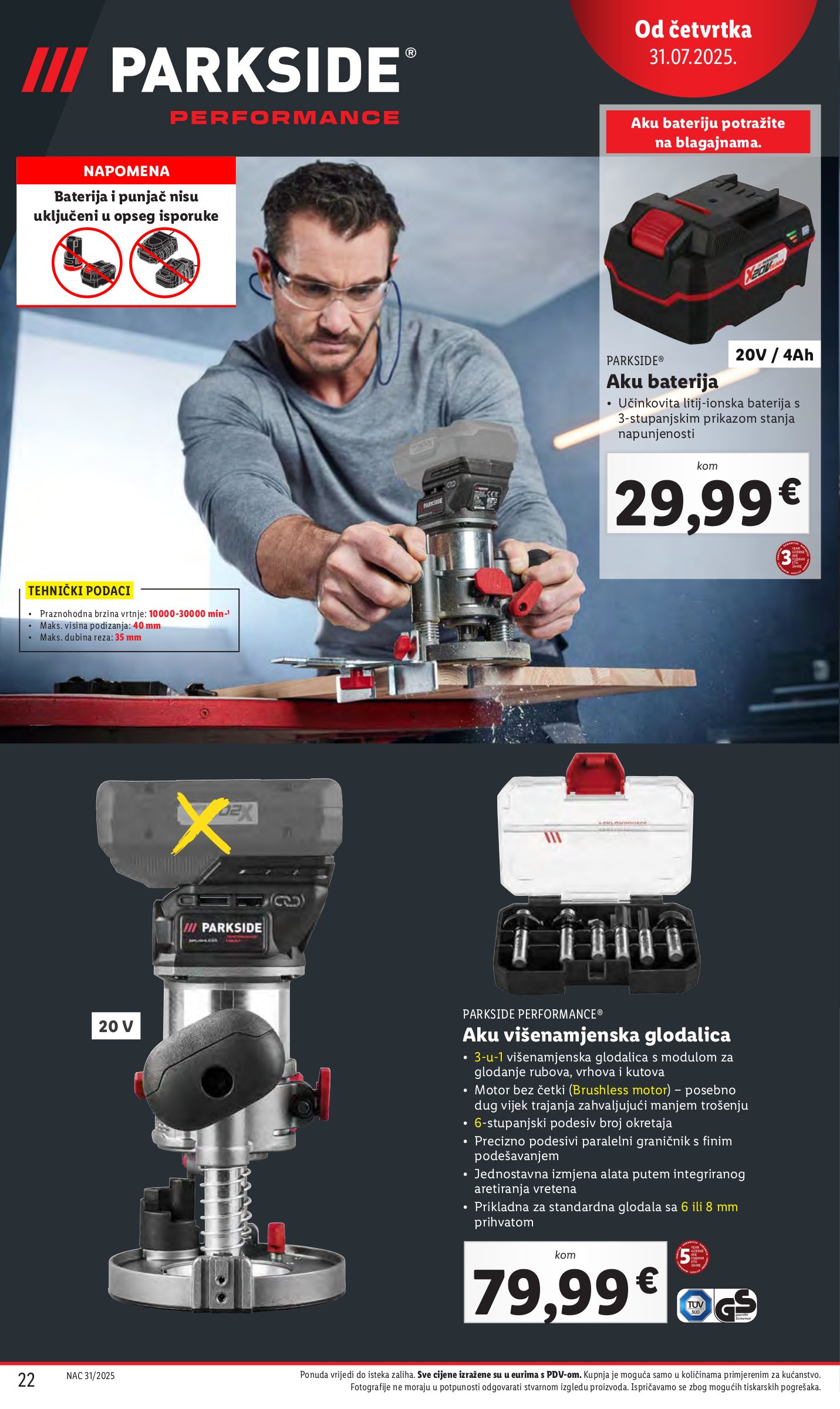 lidl - Prelistajte katalog Lidl, vrijedi od 31.07. do 03.08. - page: 22 lidl - Prelistajte katalog Lidl, vrijedi od 31.07. do 03.08. - page: 22