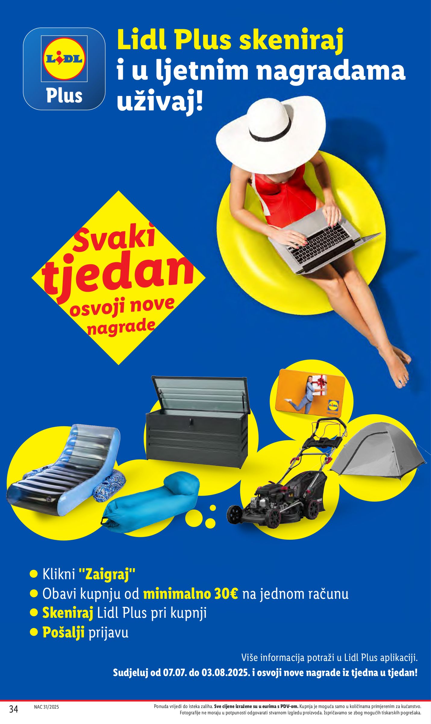 lidl - Prelistajte katalog Lidl, vrijedi od 31.07. do 03.08. - page: 34 lidl - Prelistajte katalog Lidl, vrijedi od 31.07. do 03.08. - page: 34