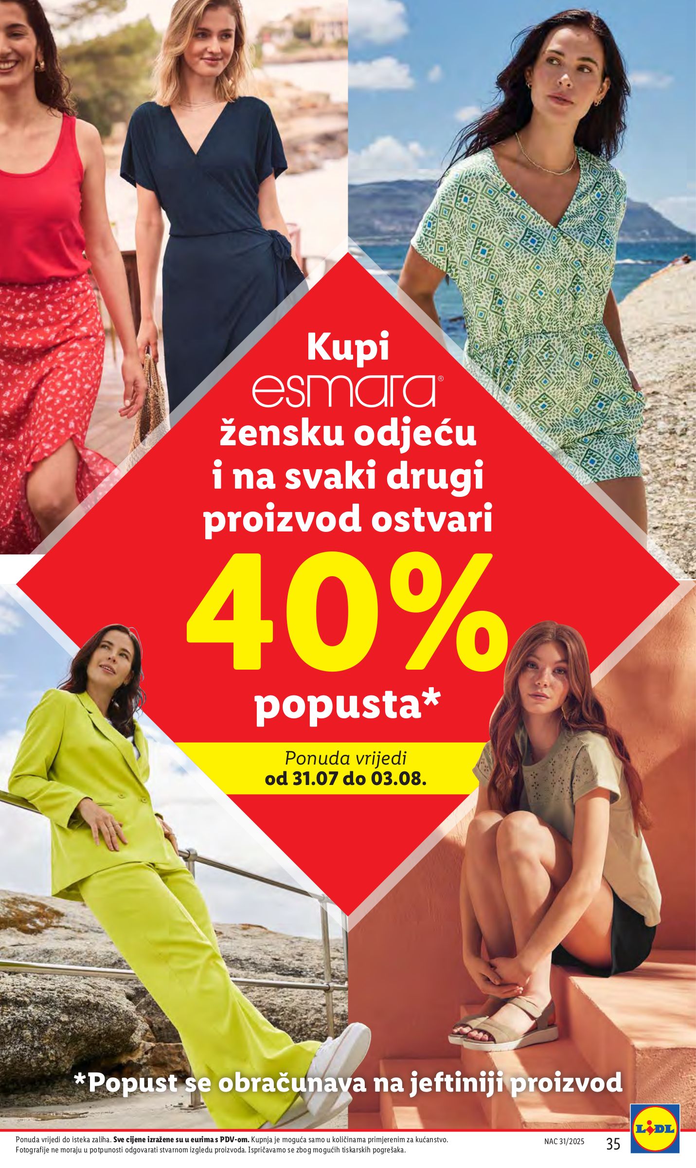 lidl - Prelistajte katalog Lidl, vrijedi od 31.07. do 03.08. - page: 35 lidl - Prelistajte katalog Lidl, vrijedi od 31.07. do 03.08. - page: 35