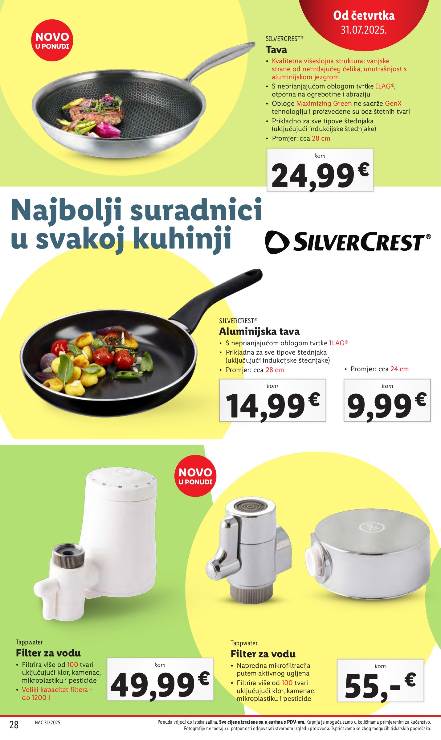 lidl - Prelistajte katalog Lidl, vrijedi od 31.07. do 03.08. - page: 28 lidl - Prelistajte katalog Lidl, vrijedi od 31.07. do 03.08. - page: 28