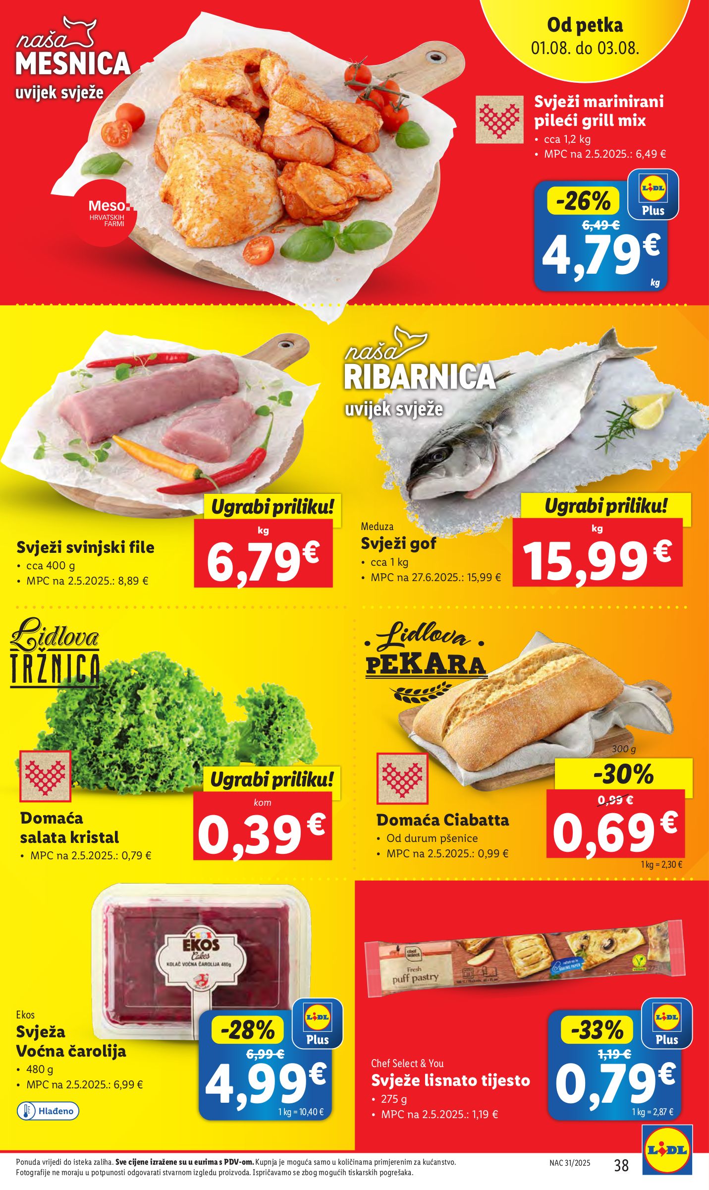 lidl - Prelistajte katalog Lidl, vrijedi od 31.07. do 03.08. - page: 38 lidl - Prelistajte katalog Lidl, vrijedi od 31.07. do 03.08. - page: 38