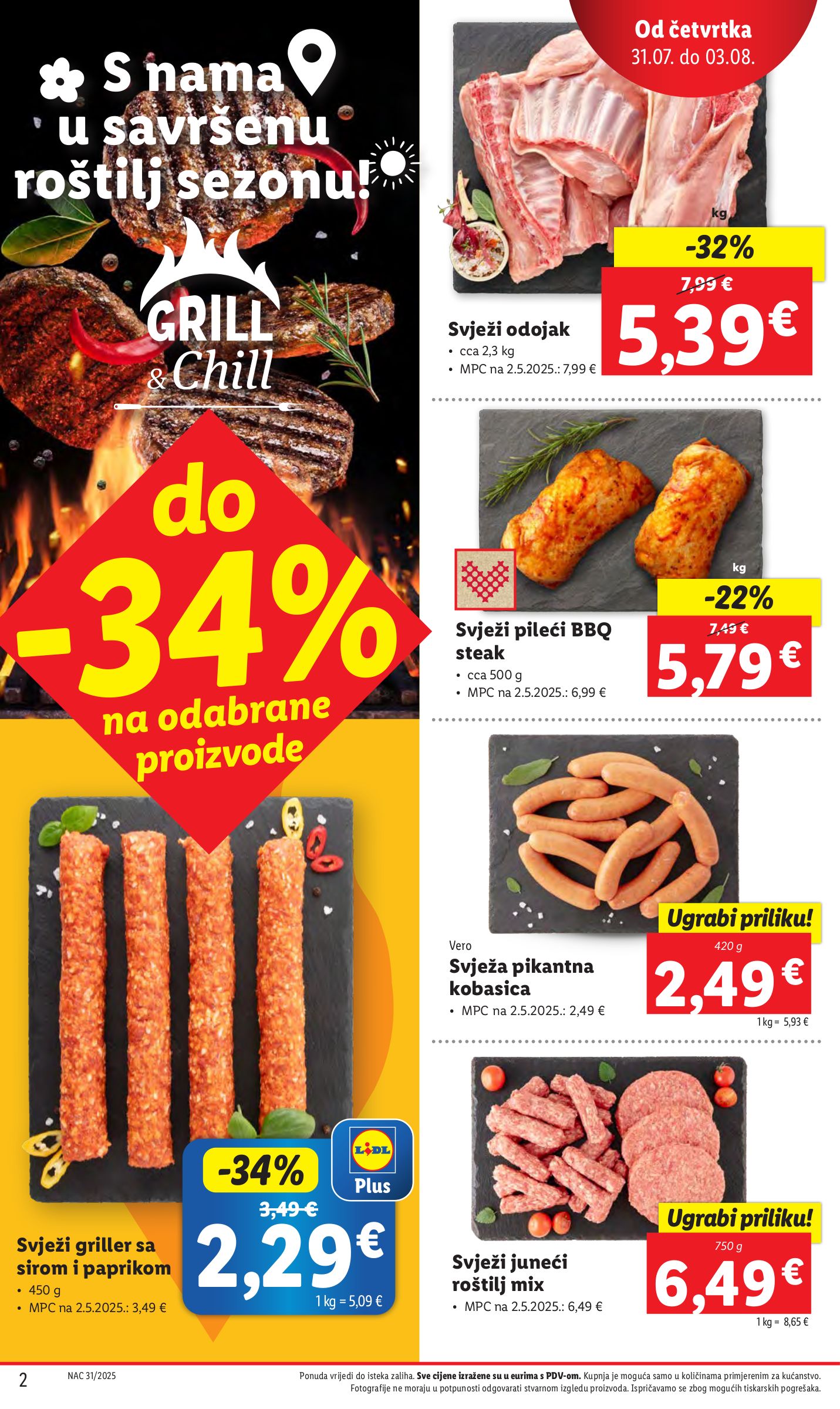 lidl - Prelistajte katalog Lidl, vrijedi od 31.07. do 03.08. - page: 2 lidl - Prelistajte katalog Lidl, vrijedi od 31.07. do 03.08. - page: 2