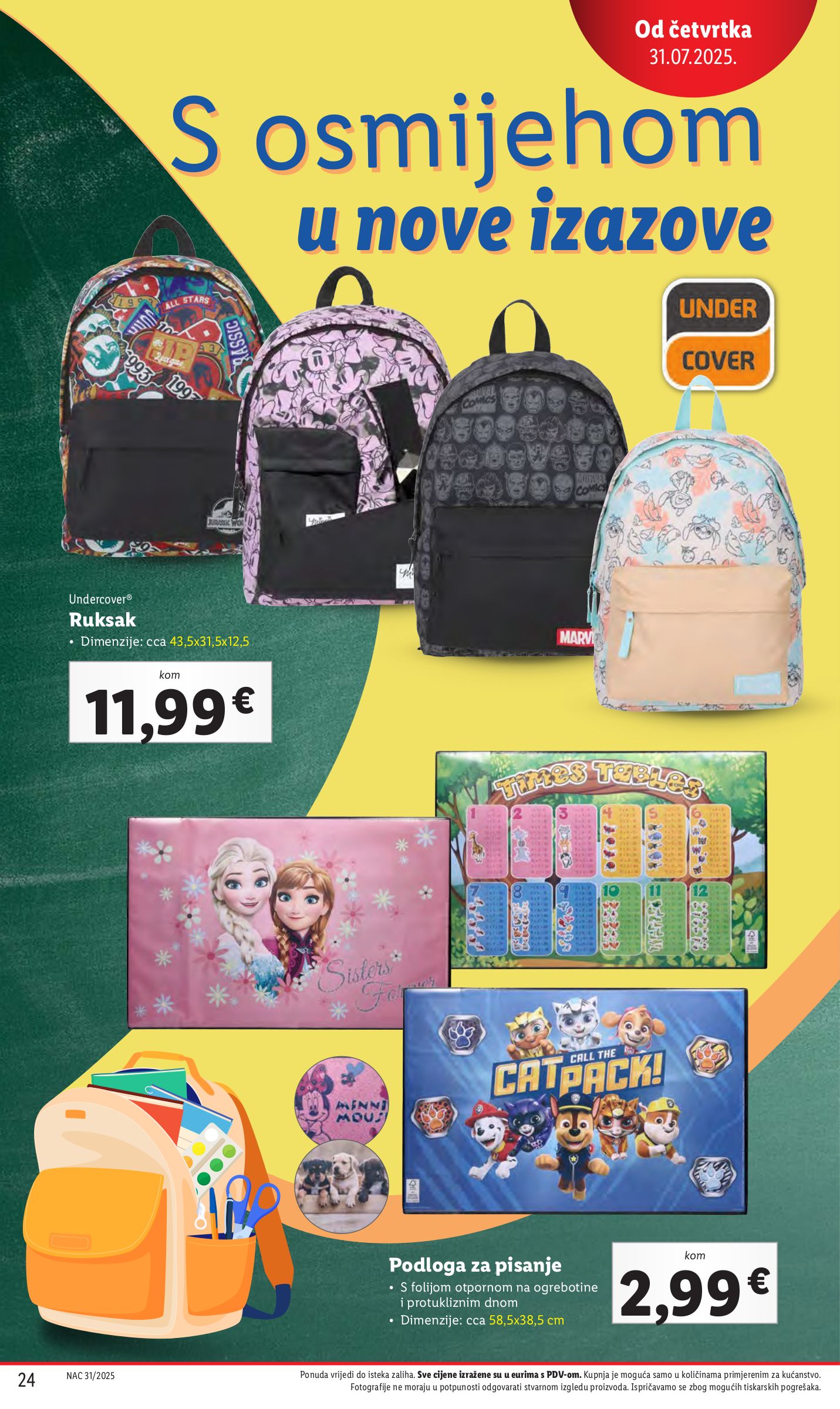 lidl - Prelistajte katalog Lidl, vrijedi od 31.07. do 03.08. - page: 24 lidl - Prelistajte katalog Lidl, vrijedi od 31.07. do 03.08. - page: 24
