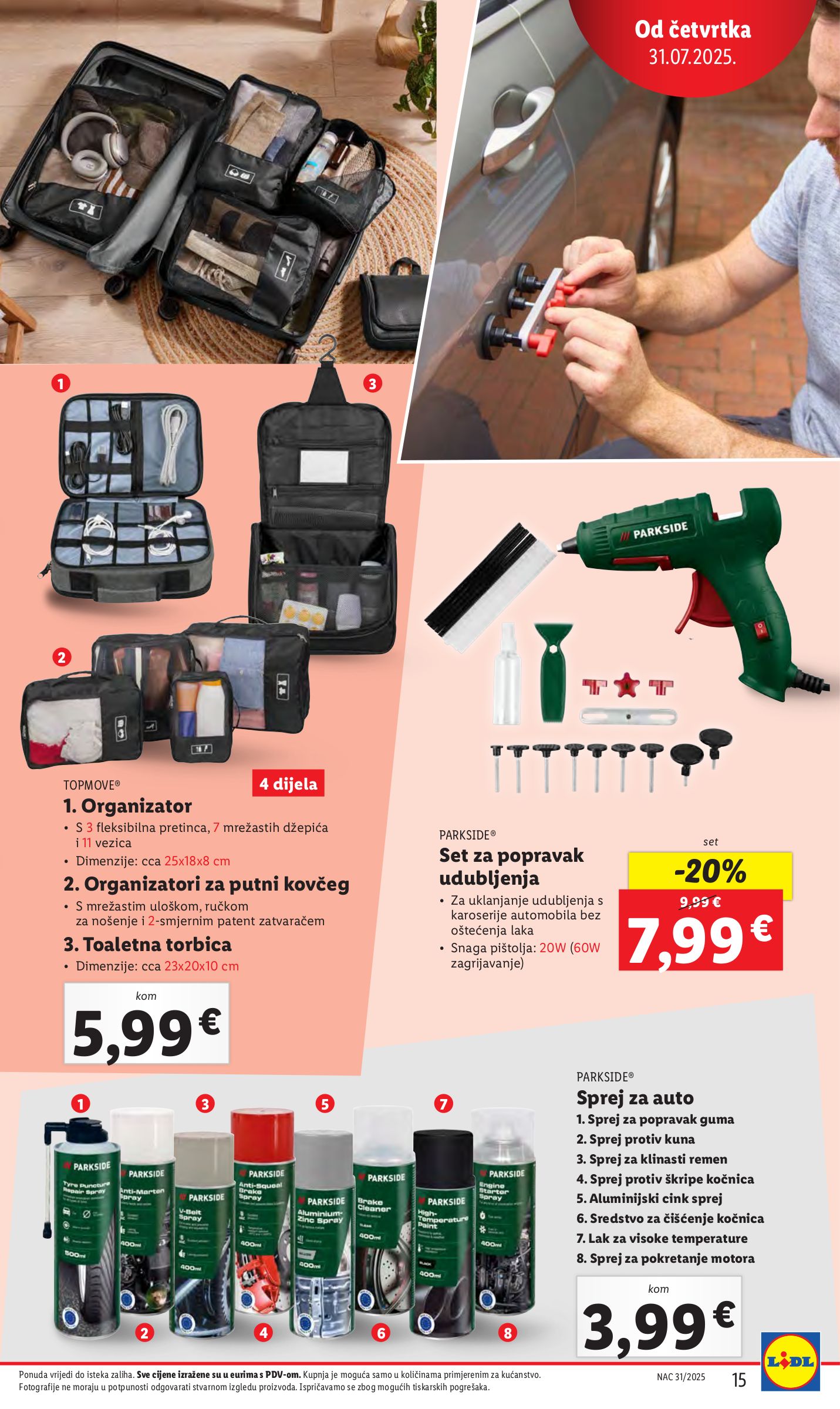 lidl - Prelistajte katalog Lidl, vrijedi od 31.07. do 03.08. - page: 15 lidl - Prelistajte katalog Lidl, vrijedi od 31.07. do 03.08. - page: 15