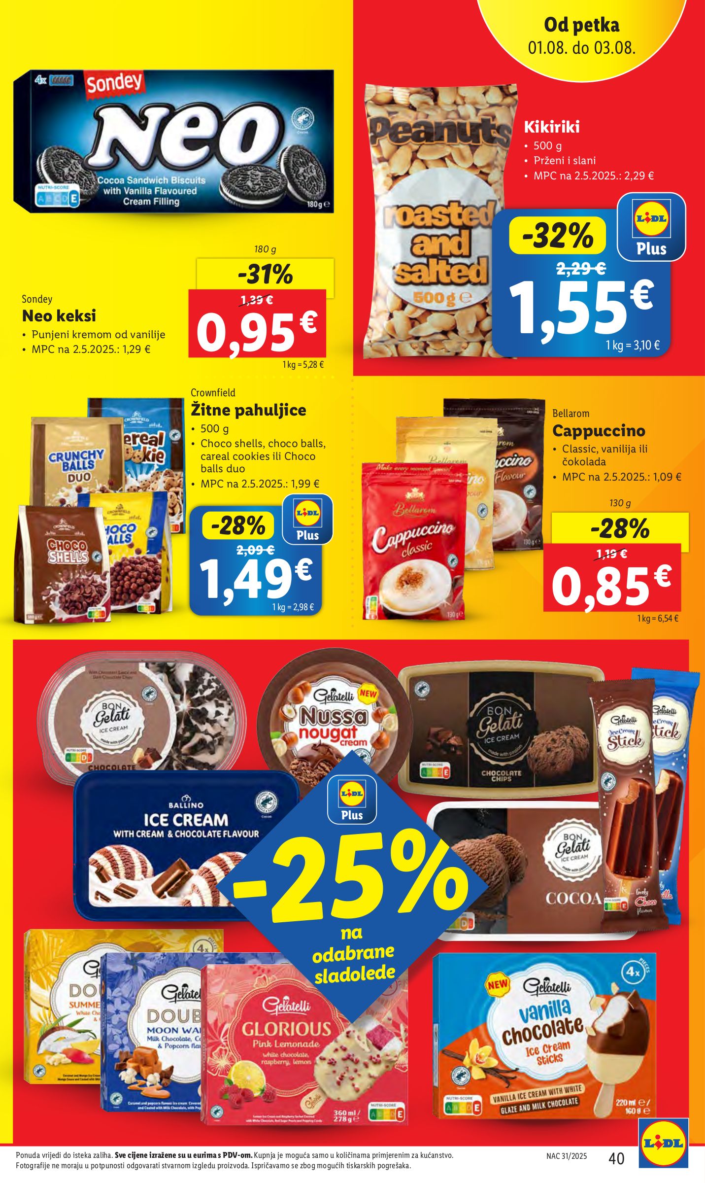 lidl - Prelistajte katalog Lidl, vrijedi od 31.07. do 03.08. - page: 40 lidl - Prelistajte katalog Lidl, vrijedi od 31.07. do 03.08. - page: 40