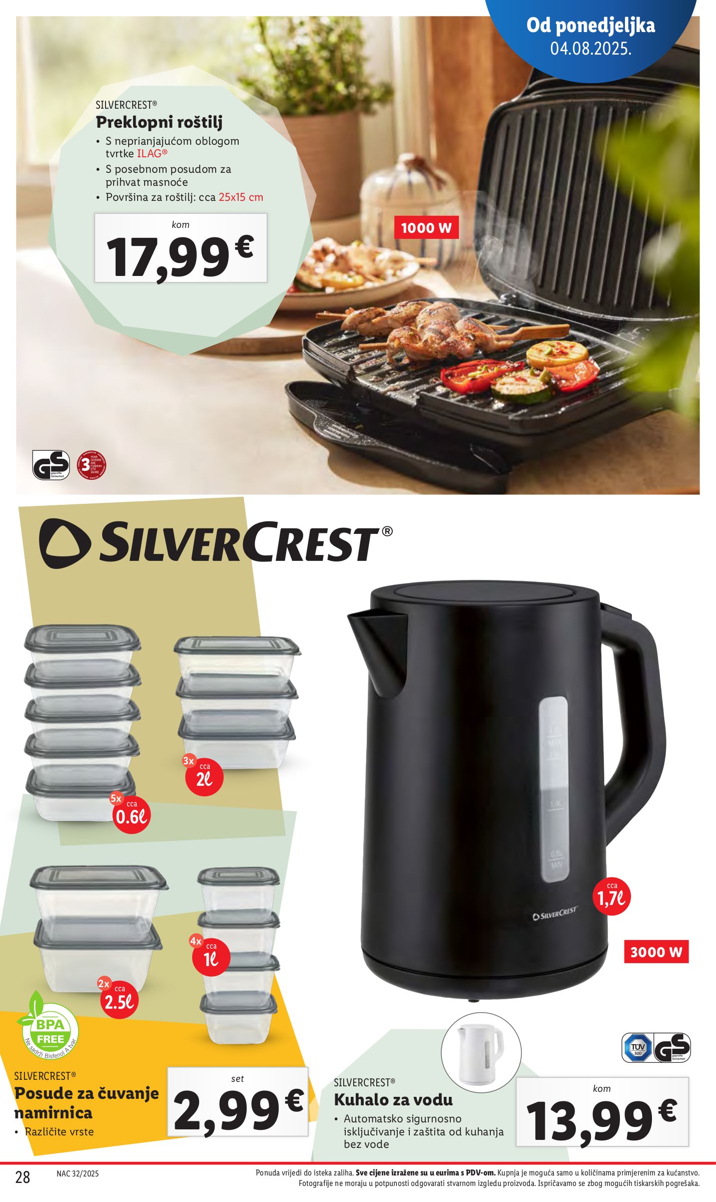 lidl - Prelistajte katalog Lidl, vrijedi od 04.08. do 10.08. - page: 28 lidl - Prelistajte katalog Lidl, vrijedi od 04.08. do 10.08. - page: 28