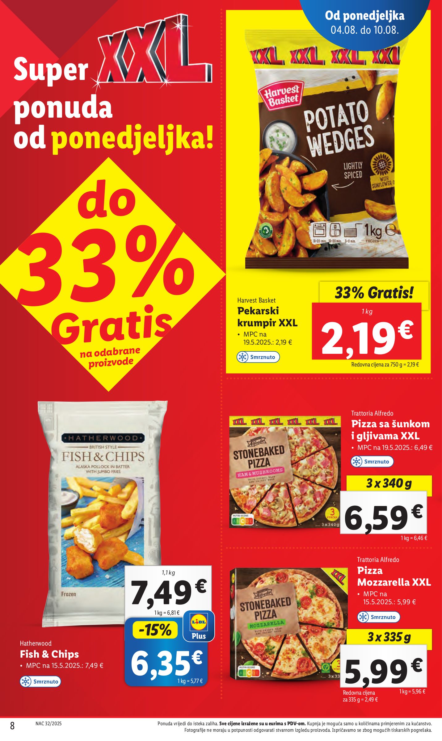 lidl - Prelistajte katalog Lidl, vrijedi od 04.08. do 10.08. - page: 8 lidl - Prelistajte katalog Lidl, vrijedi od 04.08. do 10.08. - page: 8
