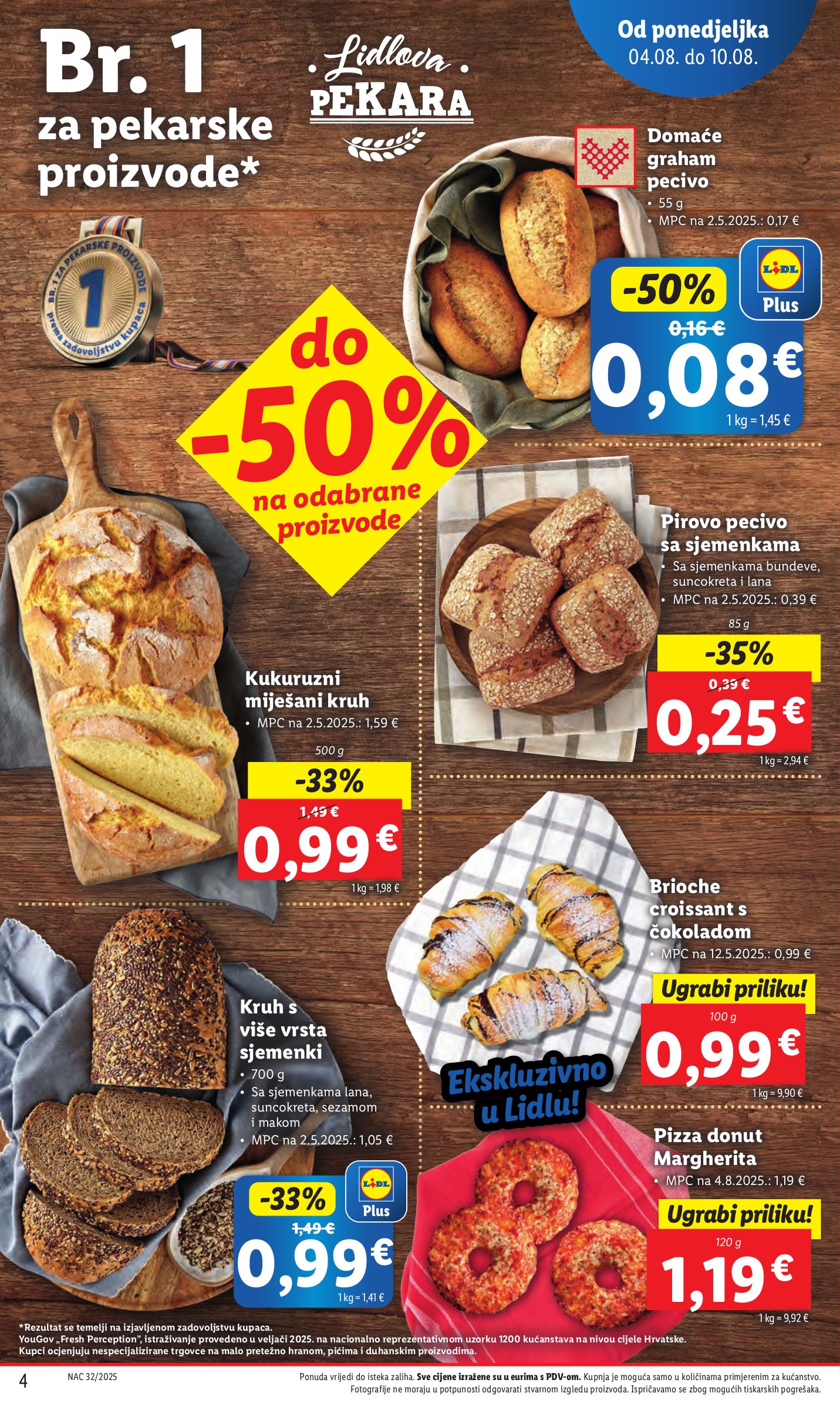 lidl - Prelistajte katalog Lidl, vrijedi od 04.08. do 10.08. - page: 4 lidl - Prelistajte katalog Lidl, vrijedi od 04.08. do 10.08. - page: 4