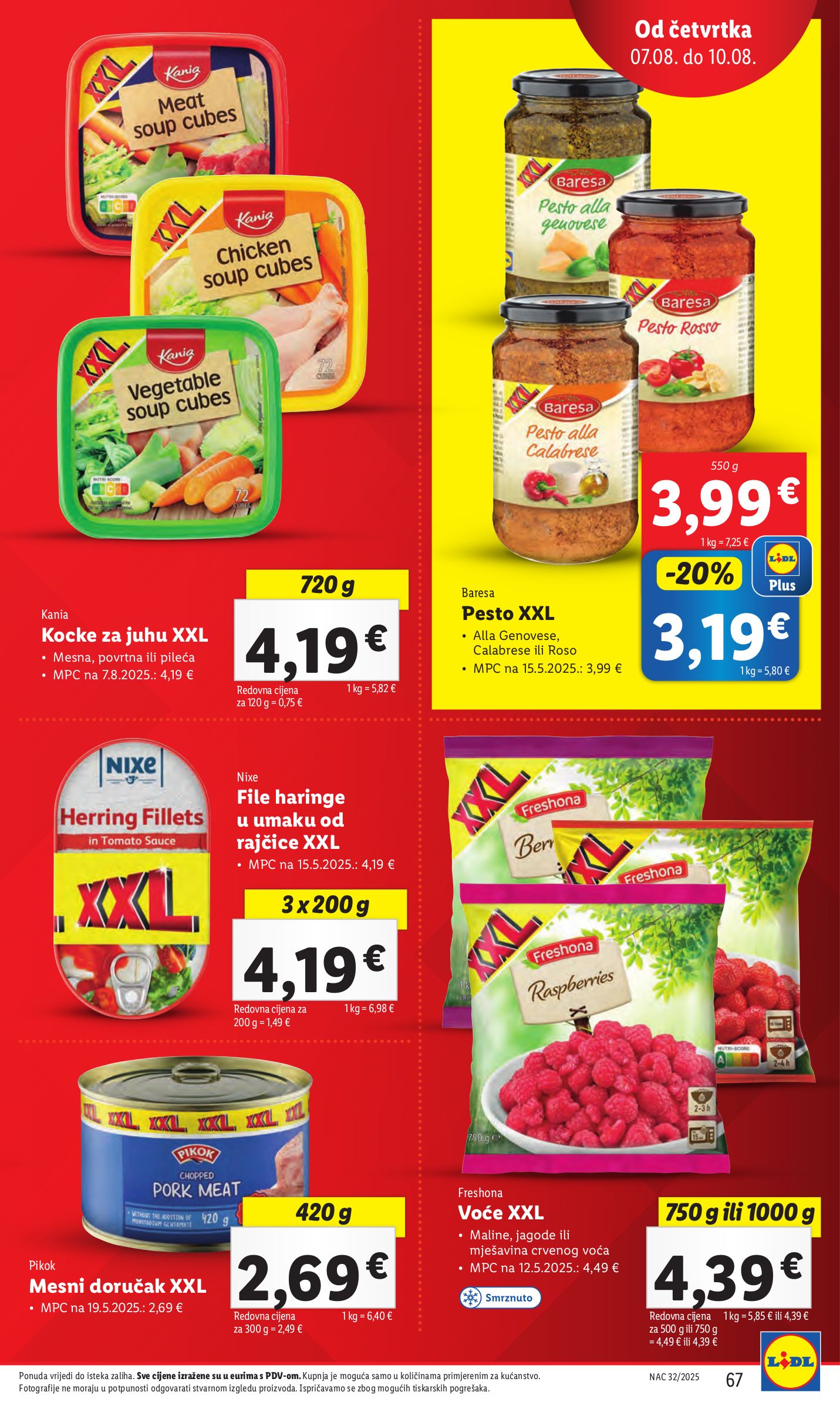 lidl - Prelistajte katalog Lidl, vrijedi od 04.08. do 10.08. - page: 67 lidl - Prelistajte katalog Lidl, vrijedi od 04.08. do 10.08. - page: 67