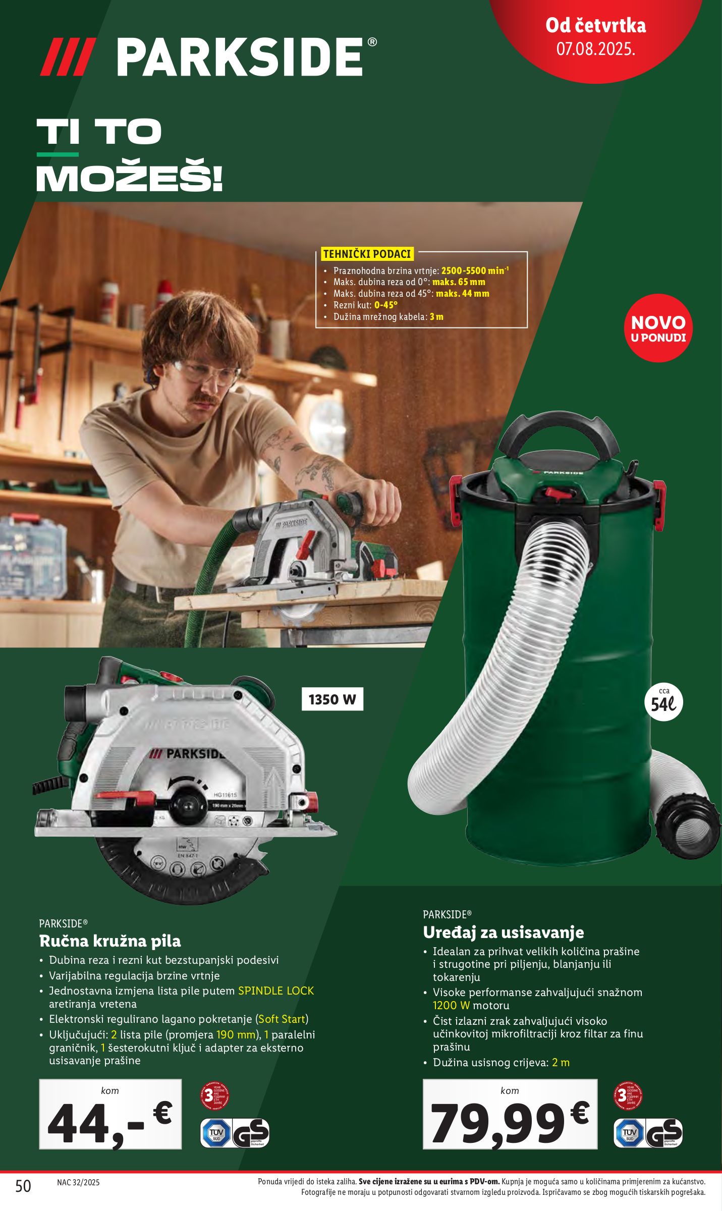 lidl - Prelistajte katalog Lidl, vrijedi od 04.08. do 10.08. - page: 50 lidl - Prelistajte katalog Lidl, vrijedi od 04.08. do 10.08. - page: 50