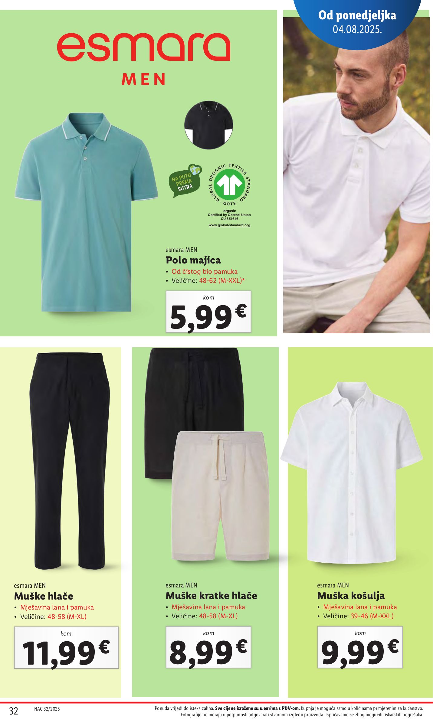 lidl - Prelistajte katalog Lidl, vrijedi od 04.08. do 10.08. - page: 32 lidl - Prelistajte katalog Lidl, vrijedi od 04.08. do 10.08. - page: 32